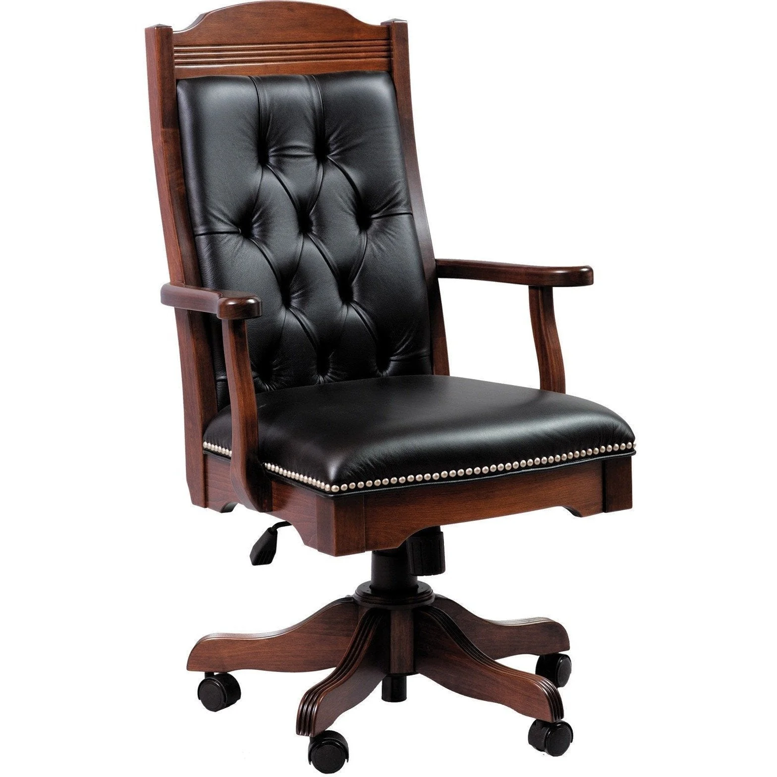 QW Amish Starr Executive Desk Chair - Image 3