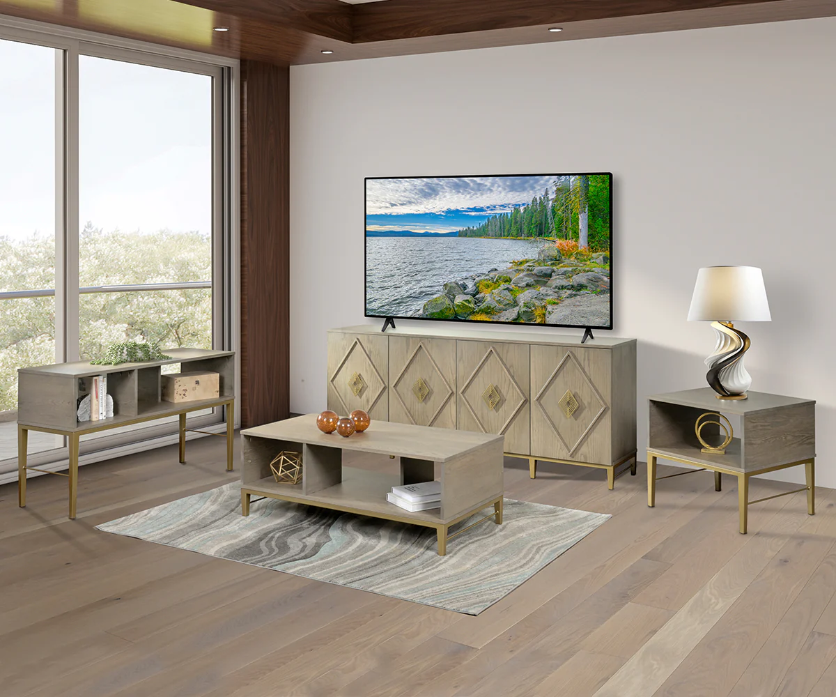 QW Amish Cascade 80" Designer Server - Image 2