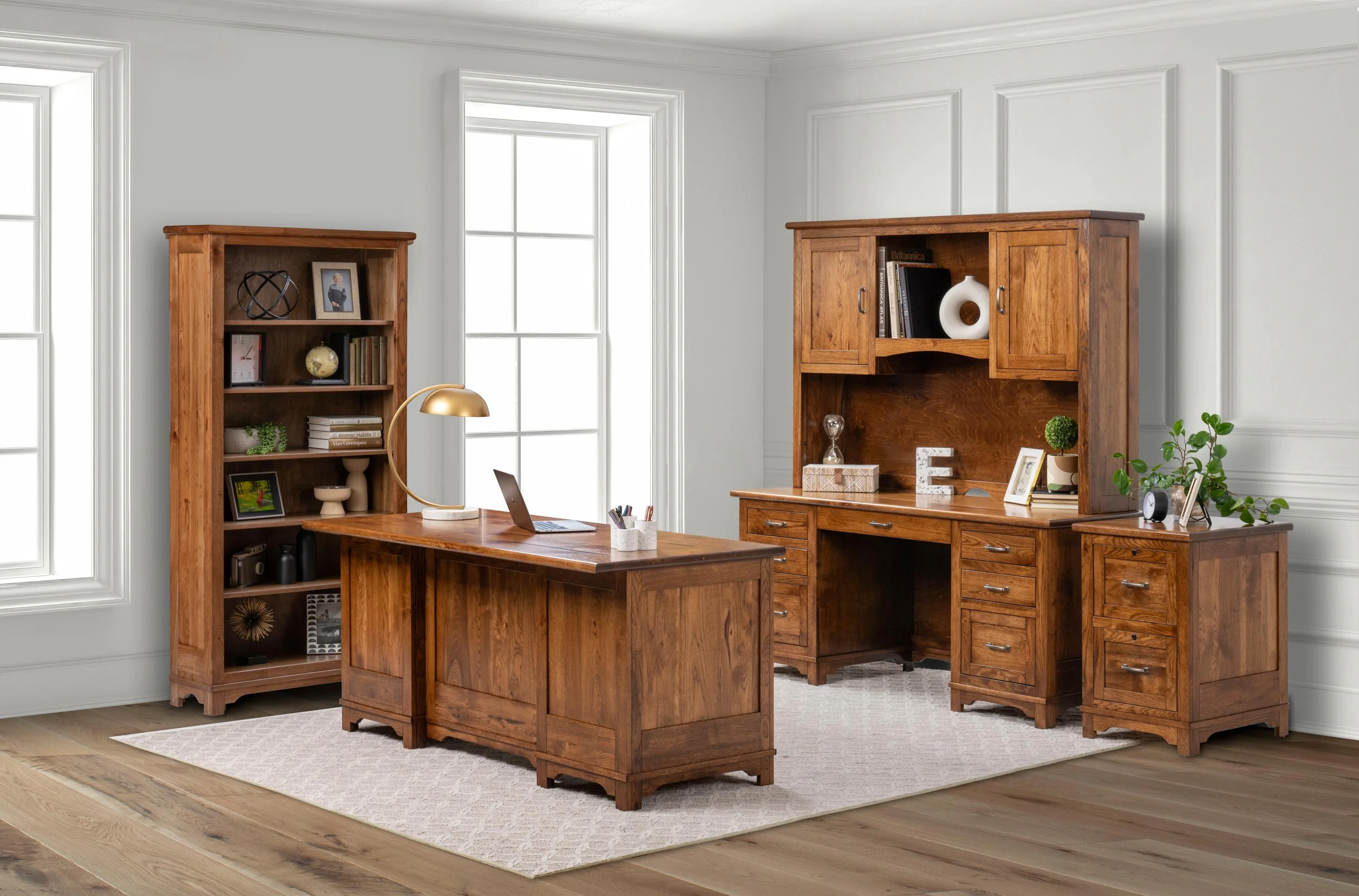 QW Amish Teton 2 Drawer File - Image 2