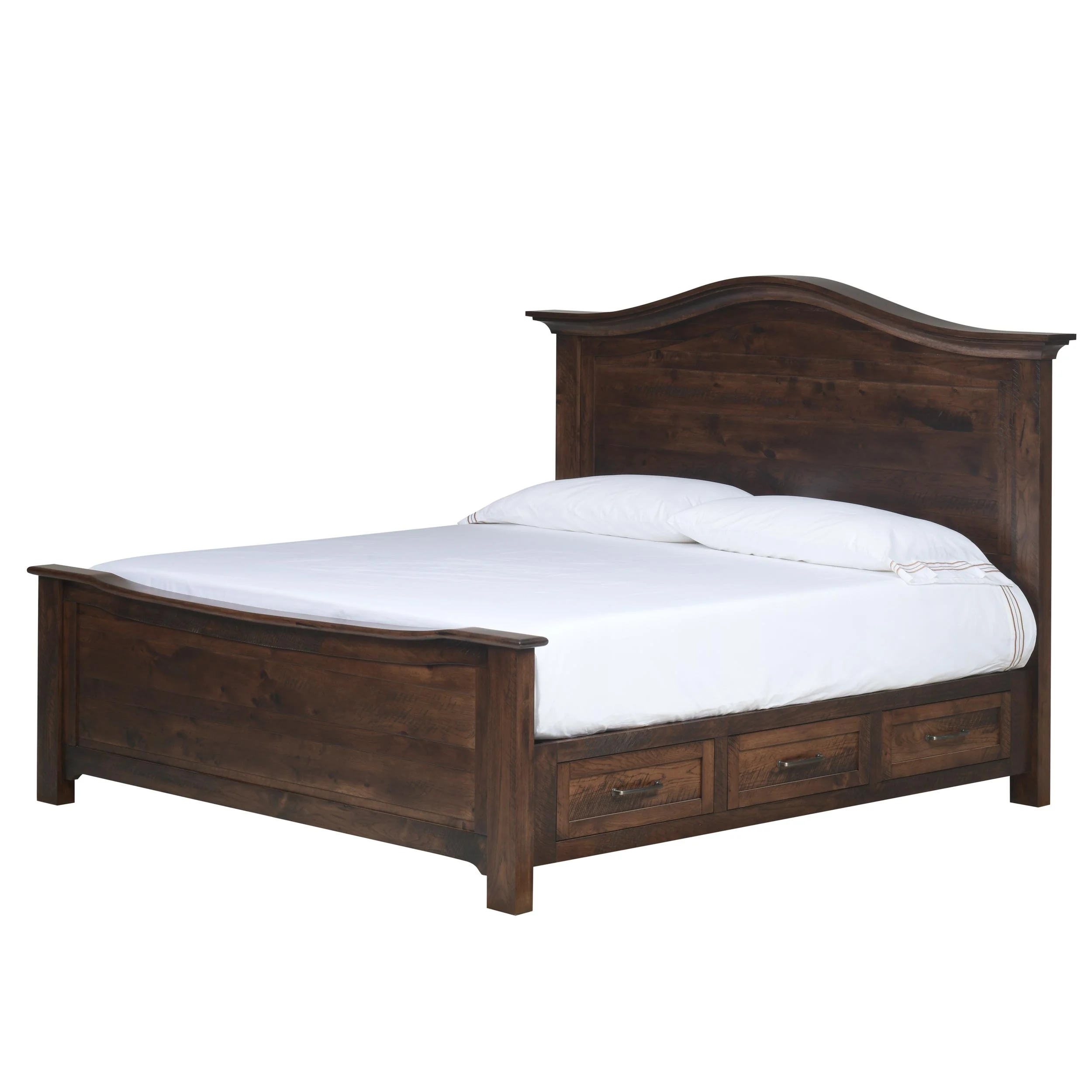 QW Amish Teton Arch Storage Bed - Image 13