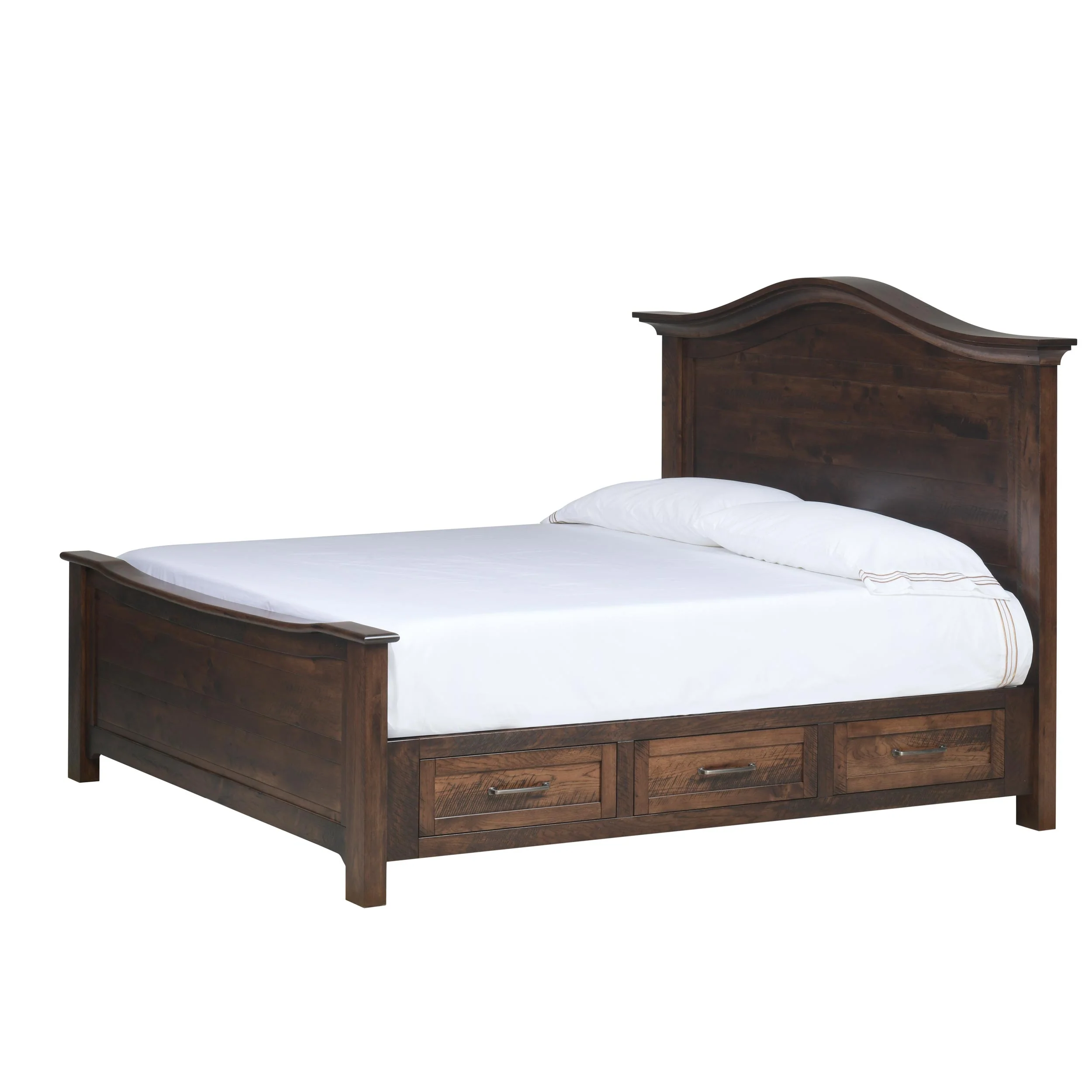 QW Amish Teton Arch Storage Bed - Image 14