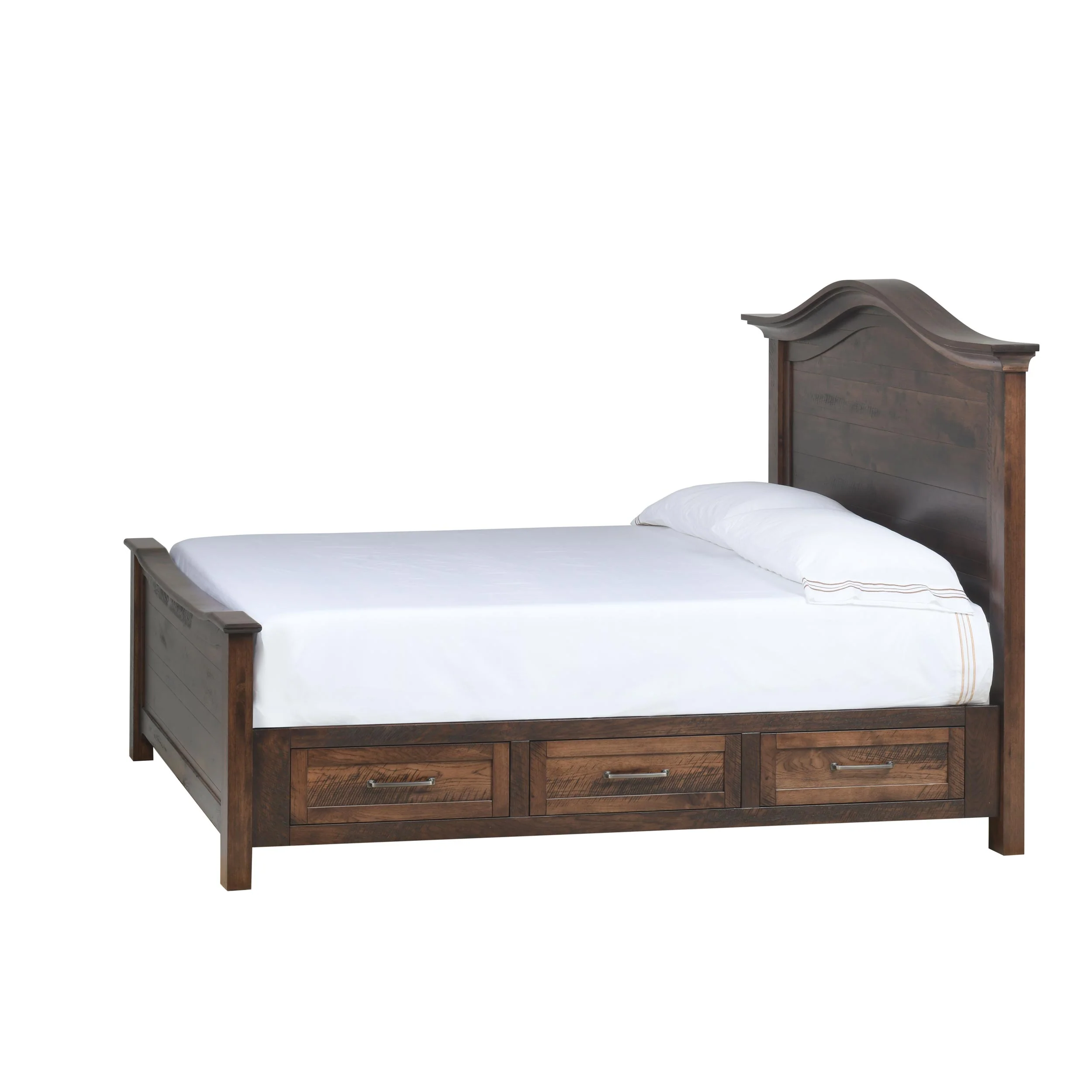 QW Amish Teton Arch Storage Bed - Image 15