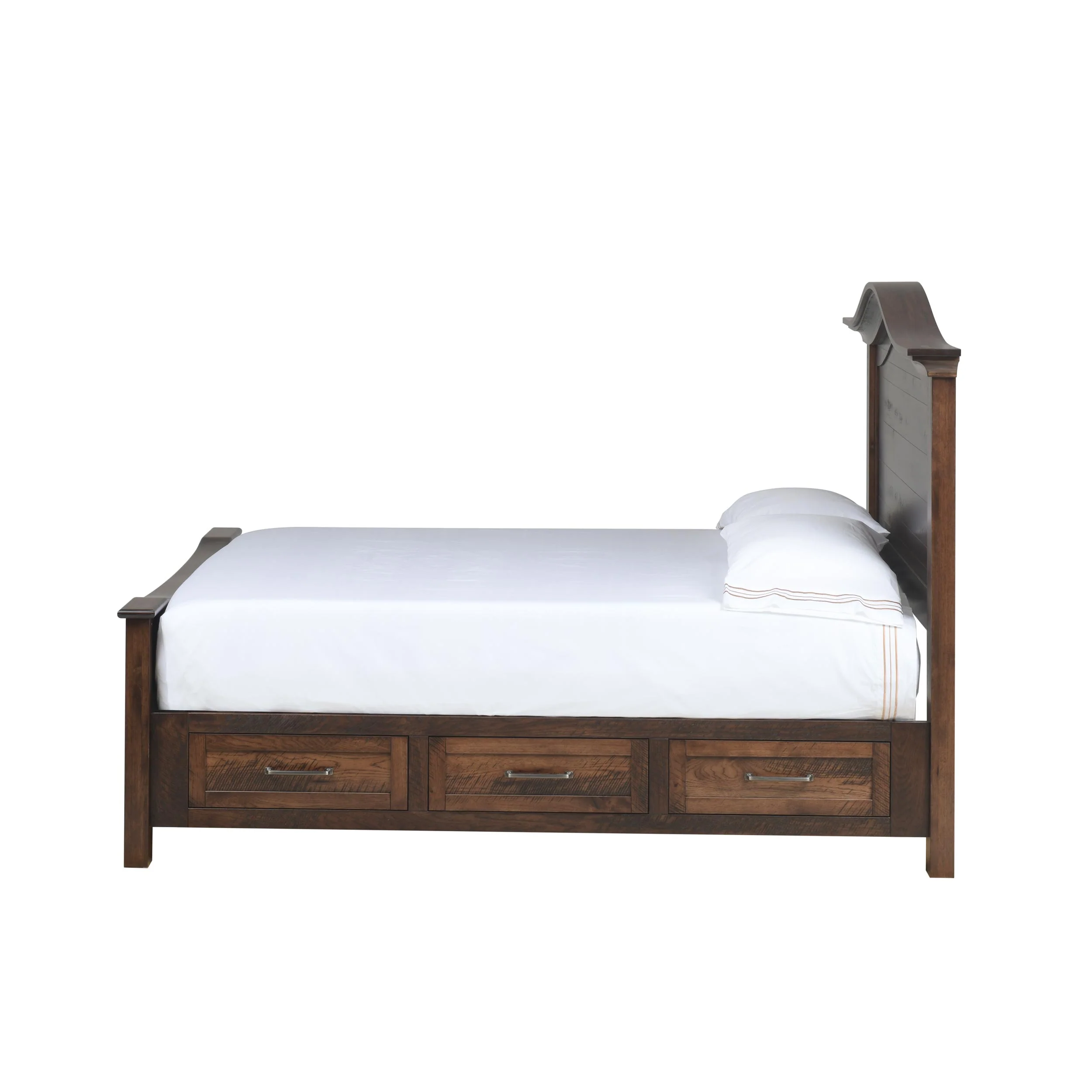 QW Amish Teton Arch Storage Bed - Image 16