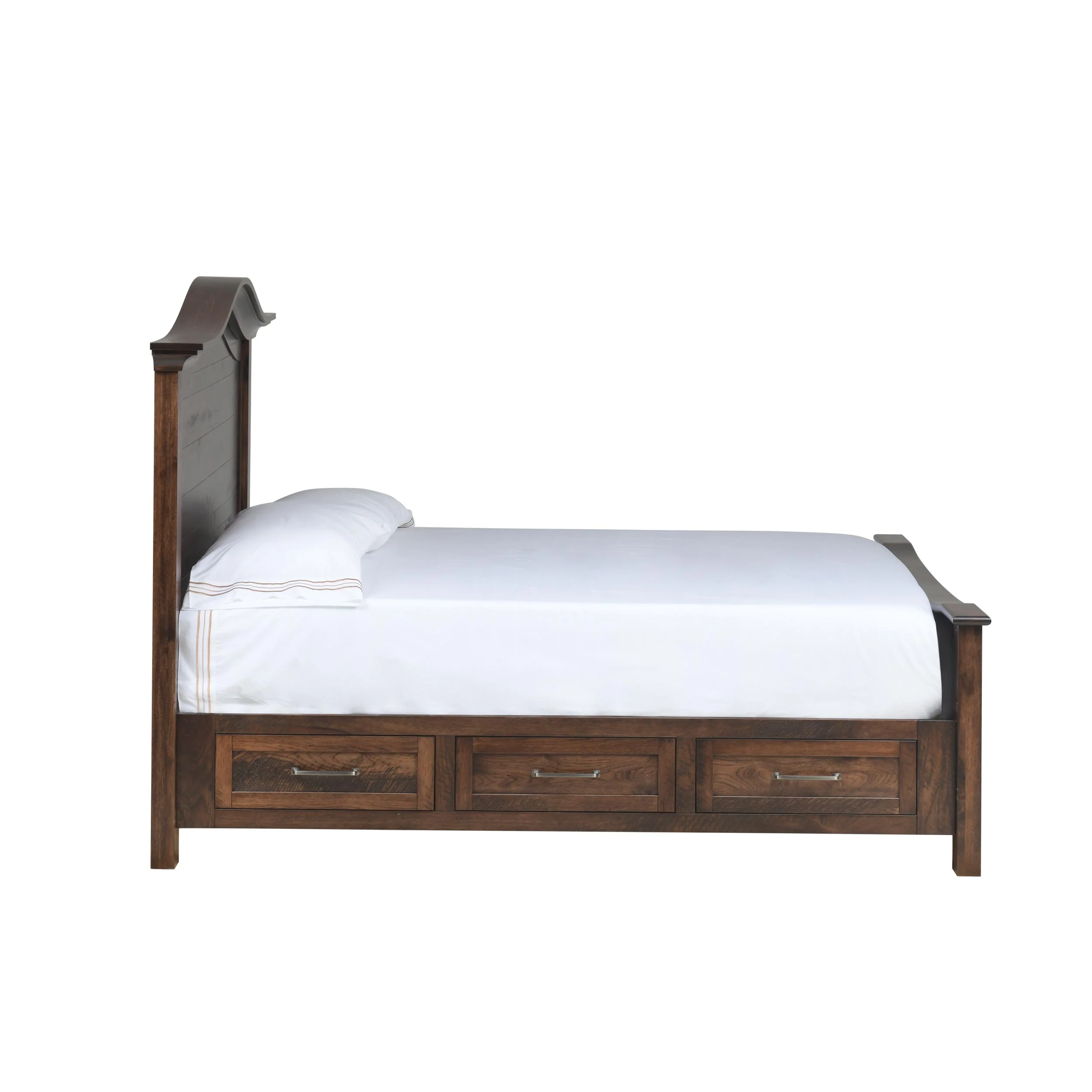 QW Amish Teton Arch Storage Bed - Image 4