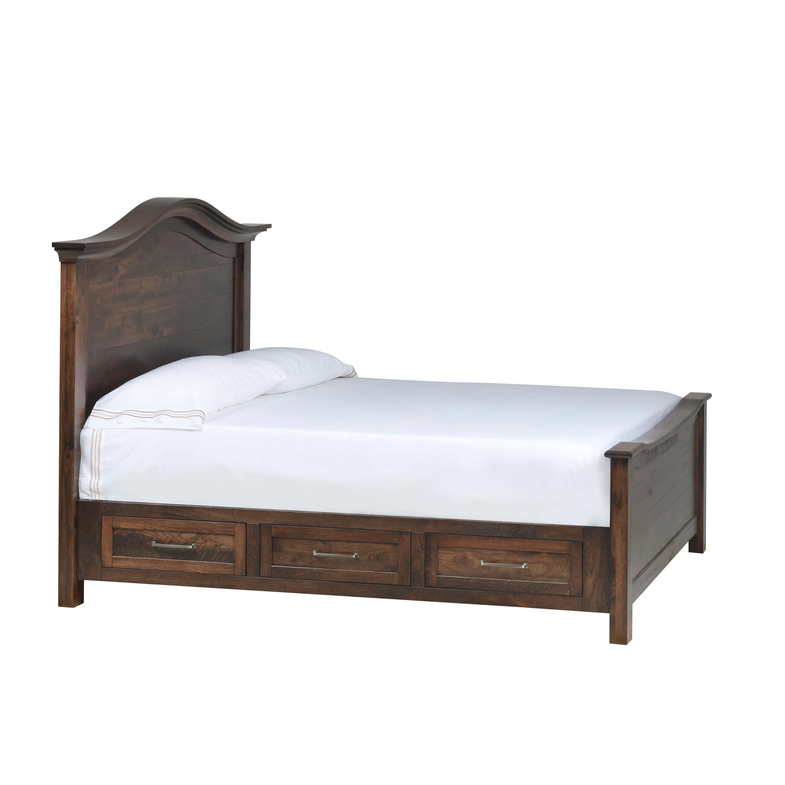 QW Amish Teton Arch Storage Bed - Image 5