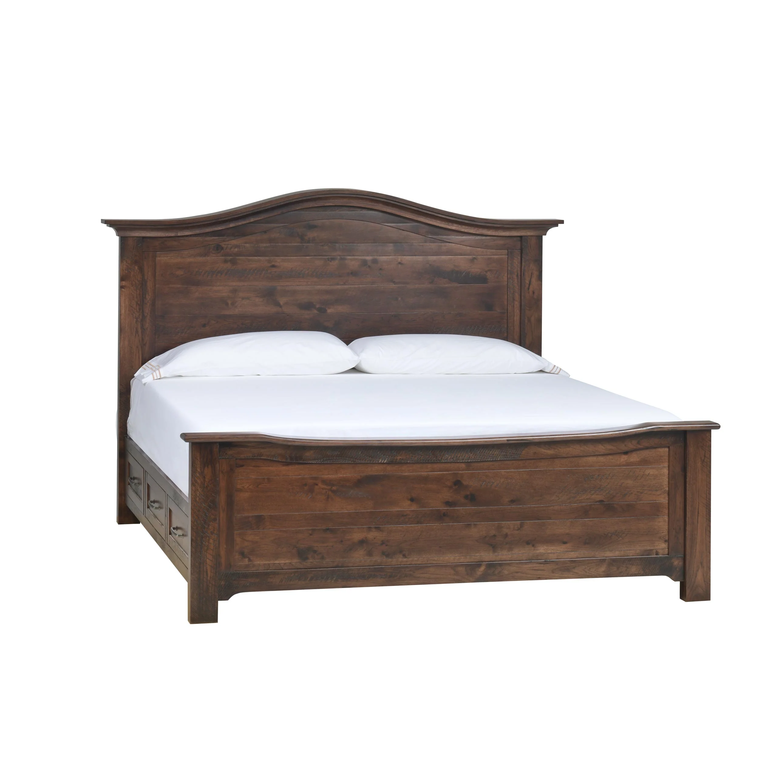 QW Amish Teton Arch Storage Bed - Image 9