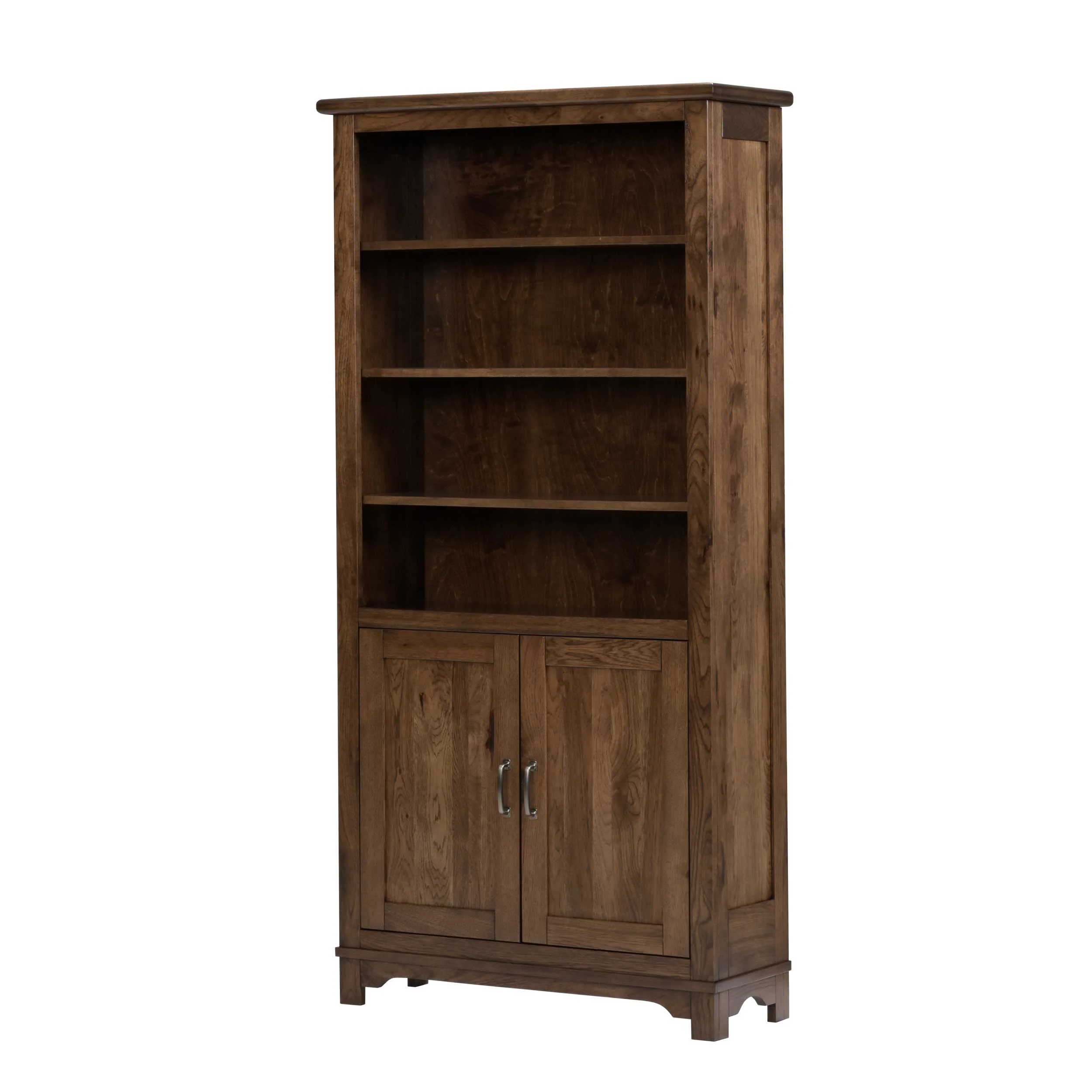 QW Amish Teton Bookcase with Doors - Image 15