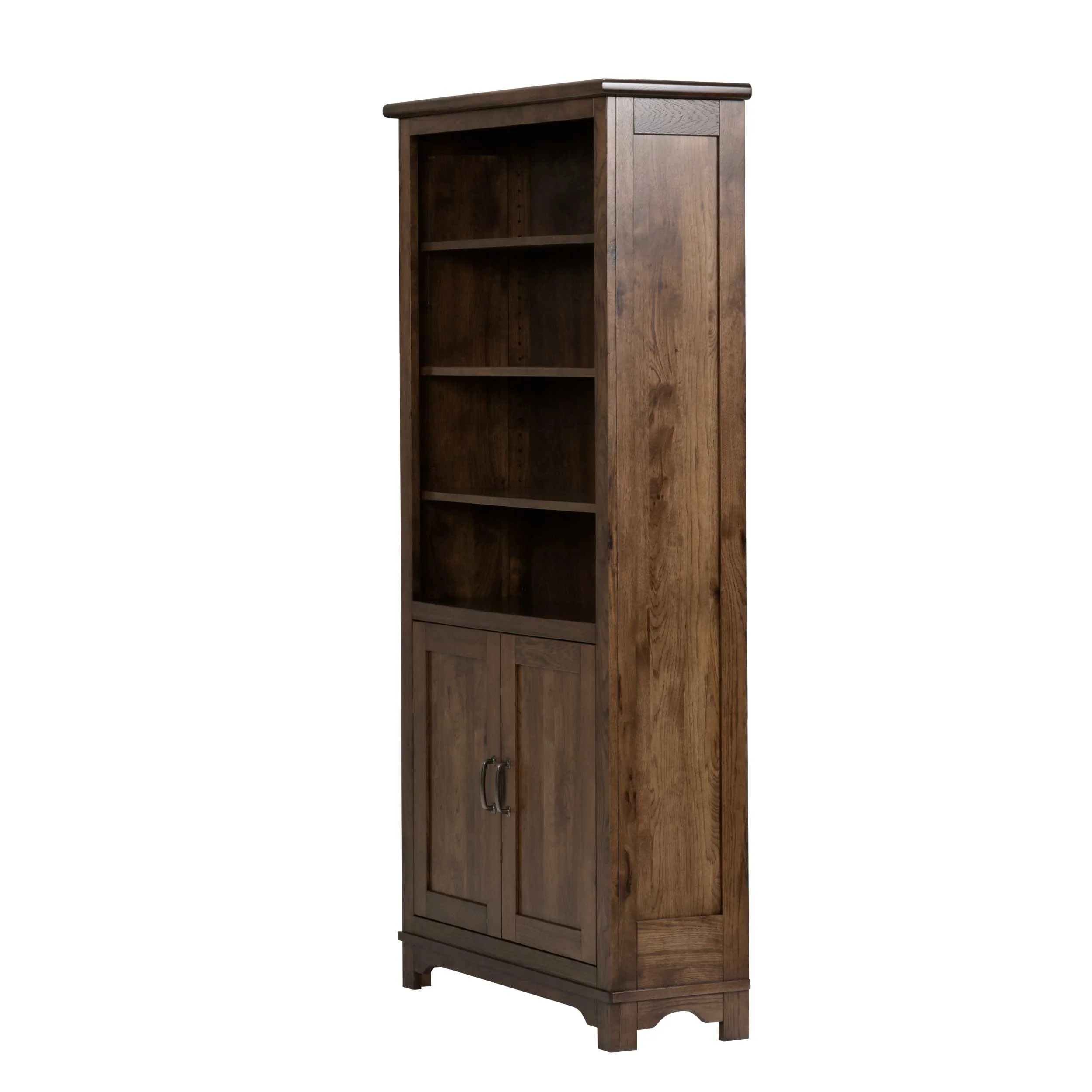 QW Amish Teton Bookcase with Doors - Image 18