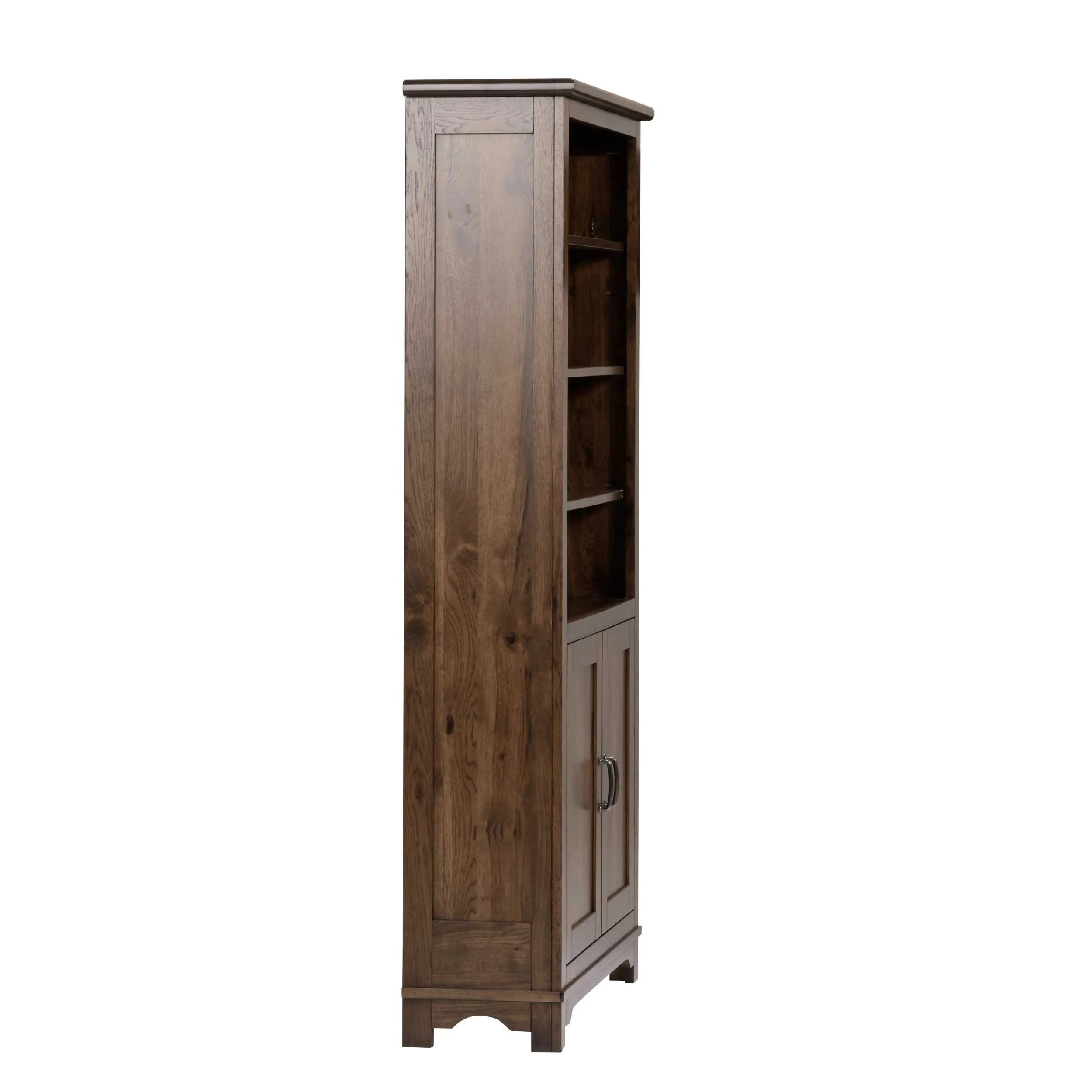 QW Amish Teton Bookcase with Doors - Image 4