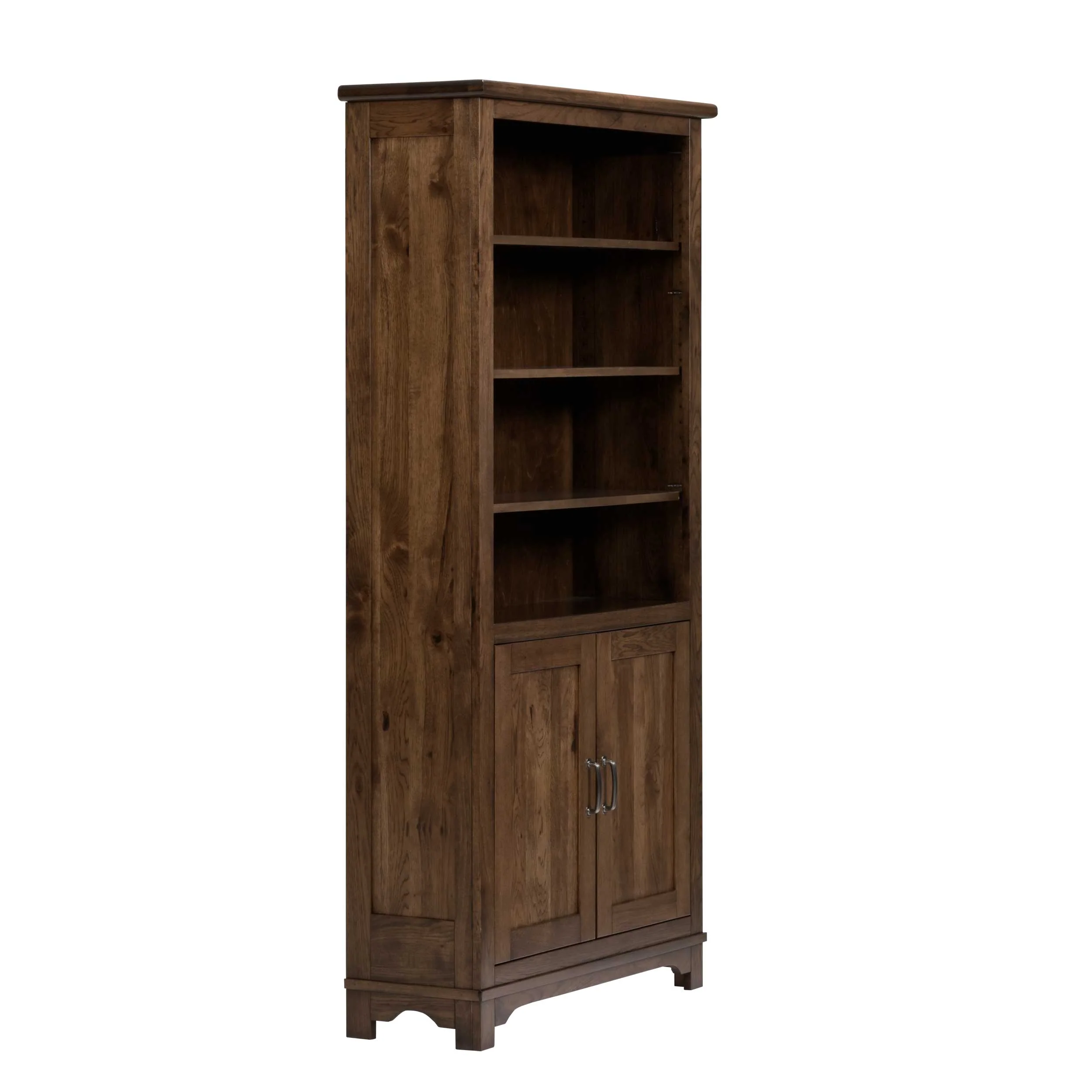 QW Amish Teton Bookcase with Doors - Image 6