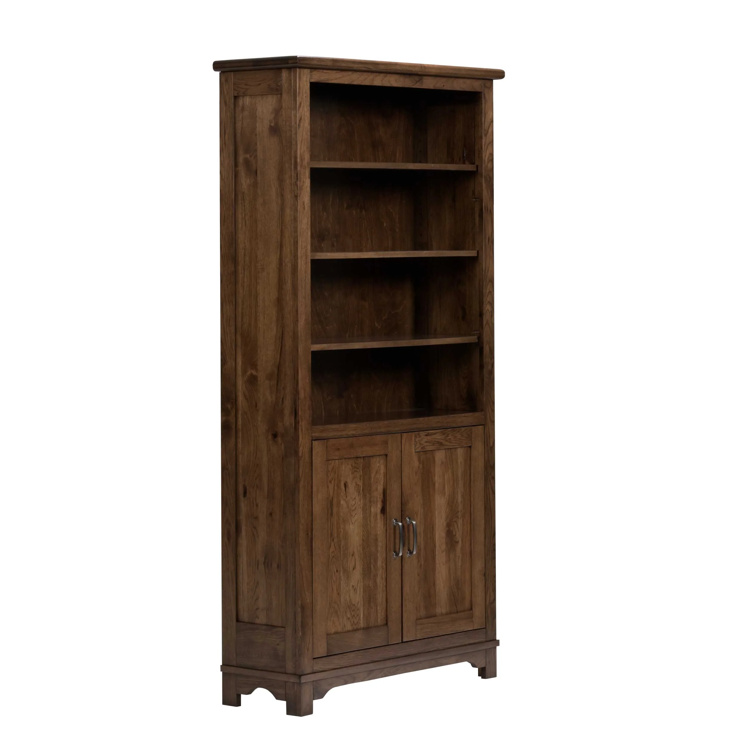QW Amish Teton Bookcase with Doors - Image 7