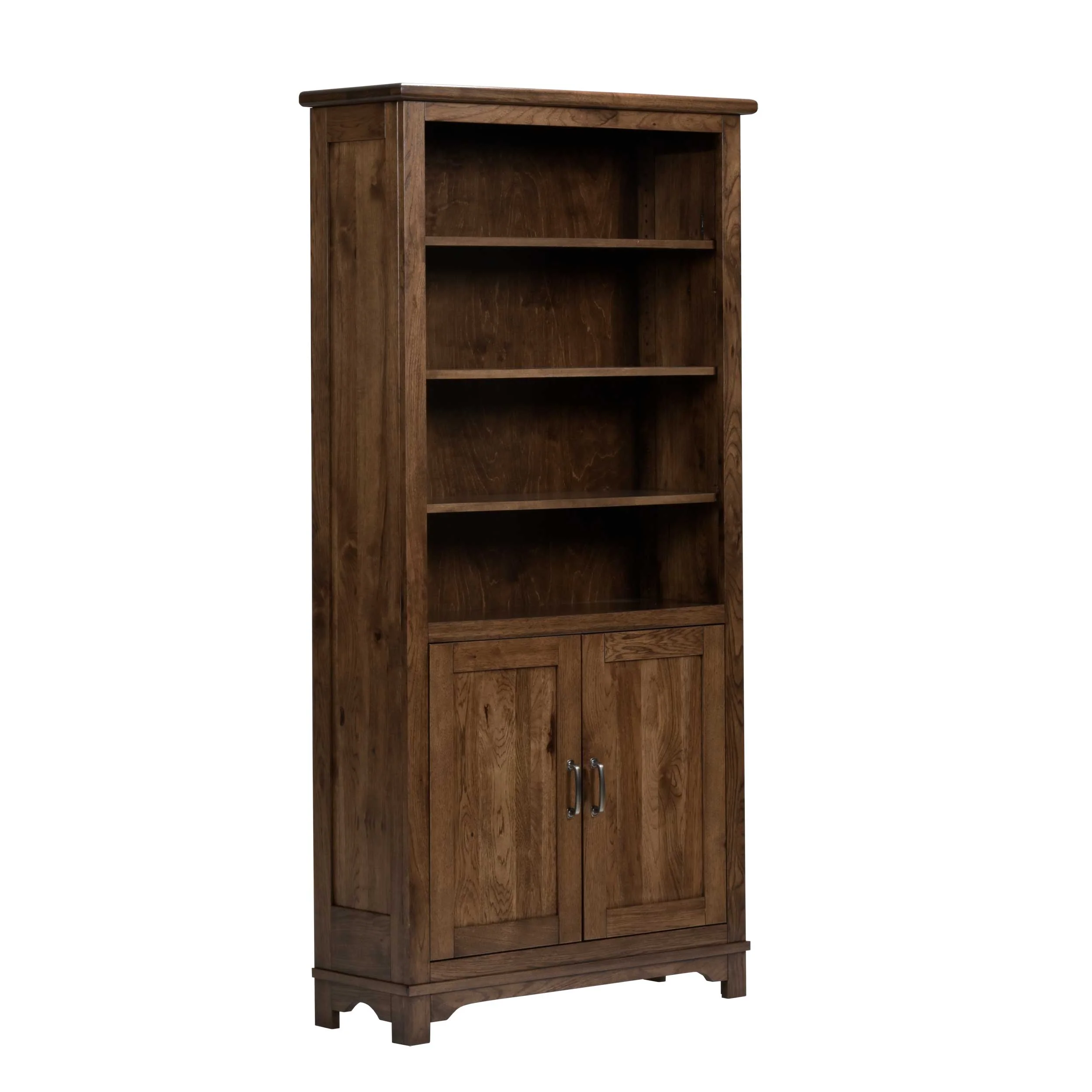 QW Amish Teton Bookcase with Doors - Image 8