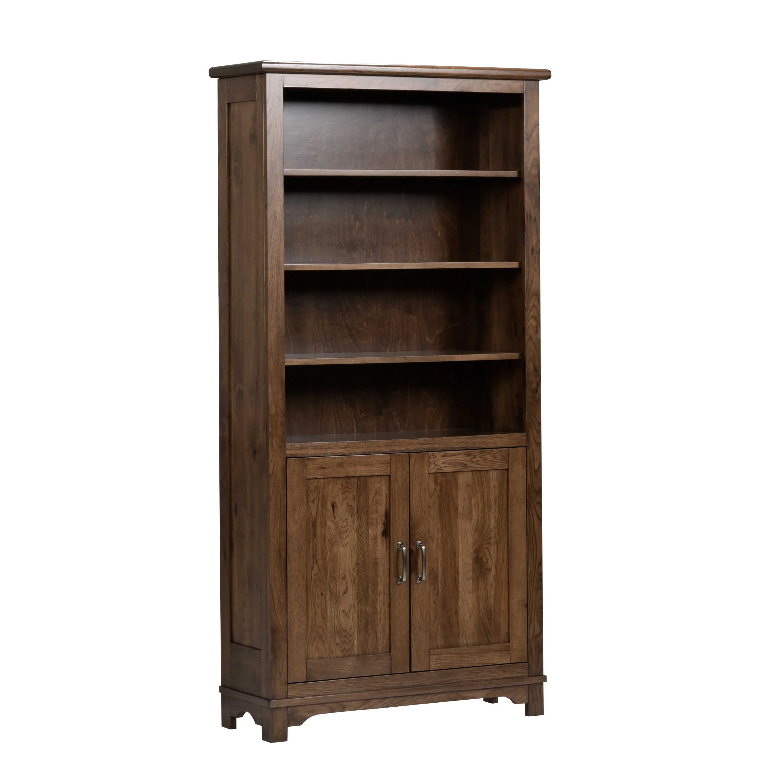 QW Amish Teton Bookcase with Doors - Image 9