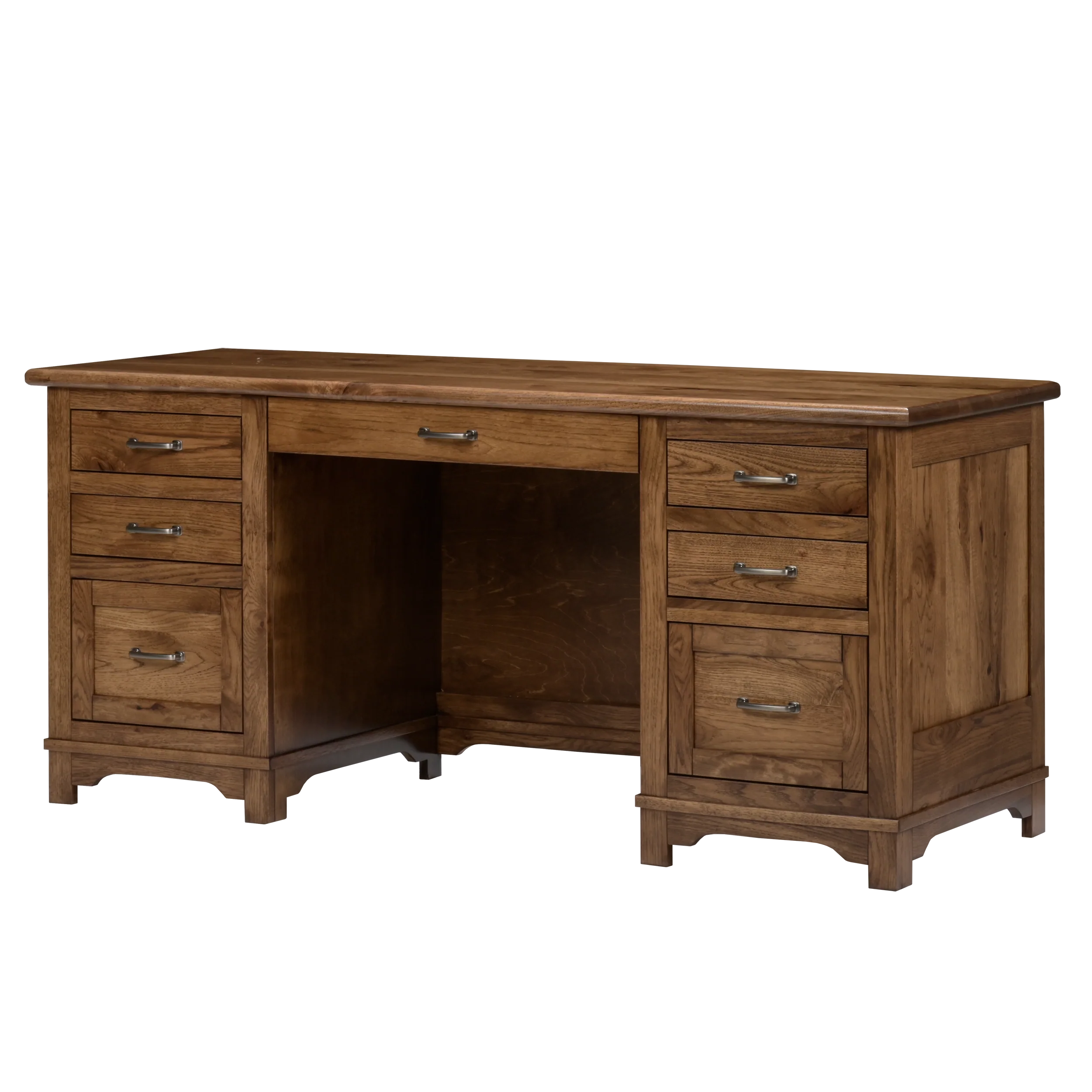 QW Amish Teton Executive Desk