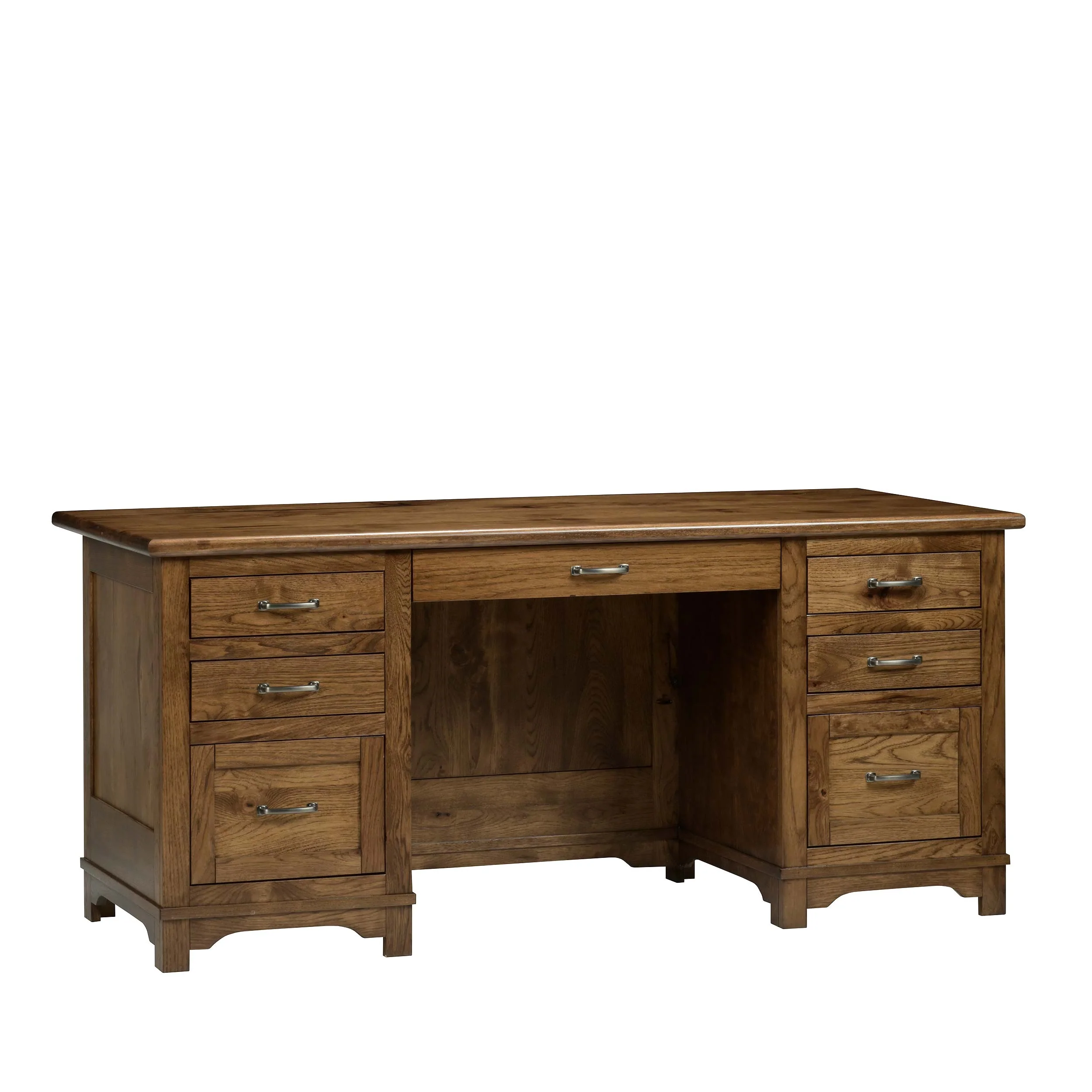 QW Amish Teton Executive Desk - Image 4
