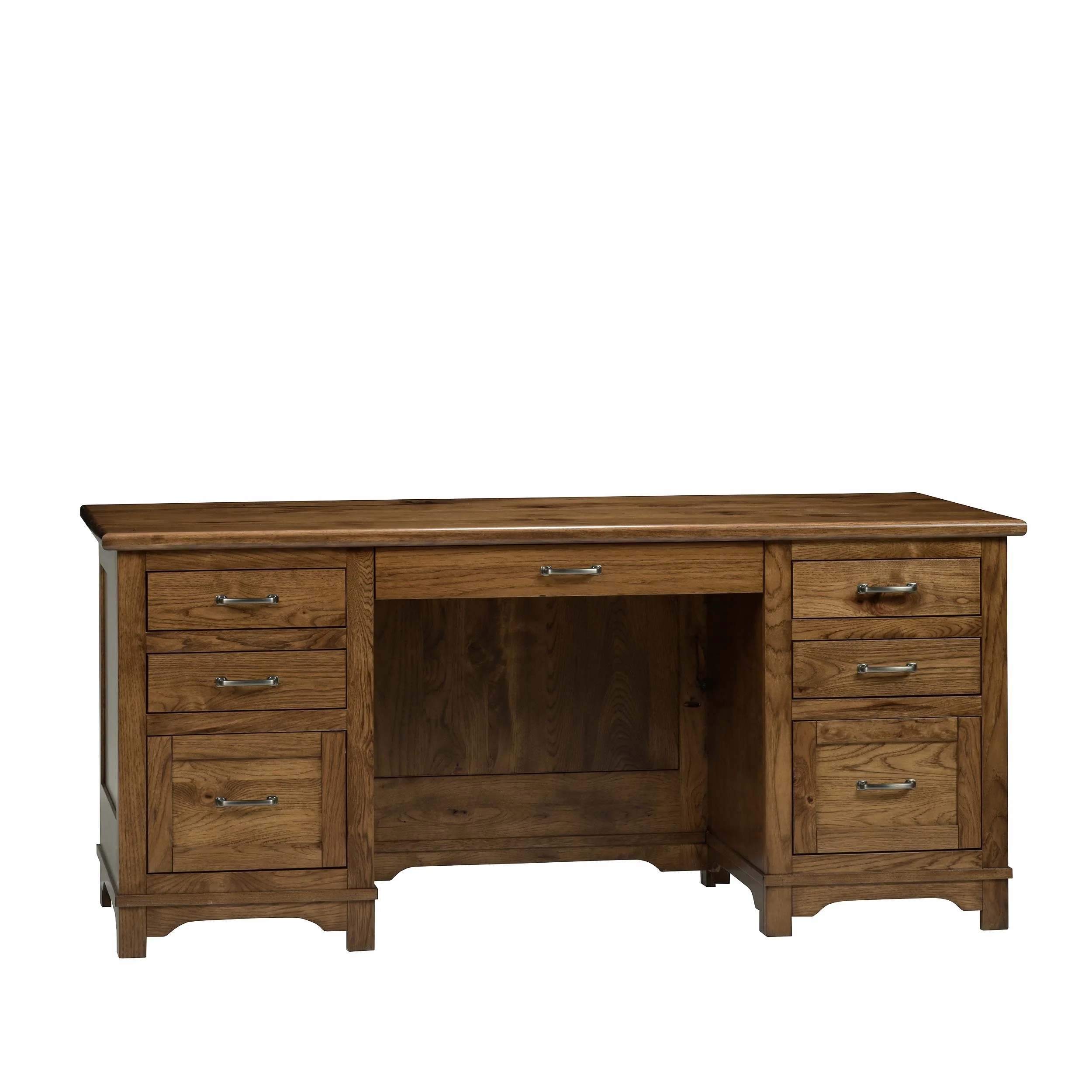 QW Amish Teton Executive Desk - Image 5