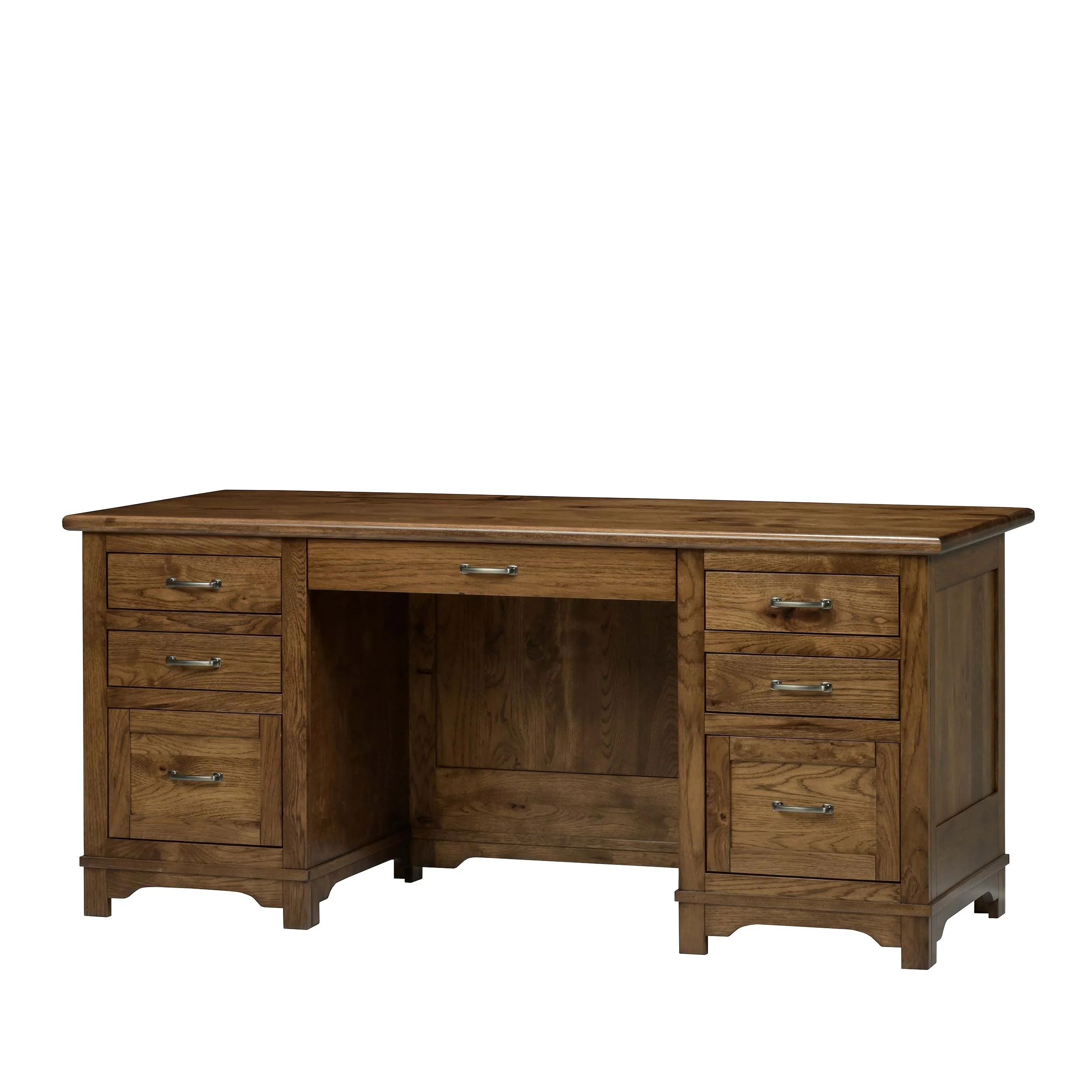 QW Amish Teton Executive Desk - Image 8