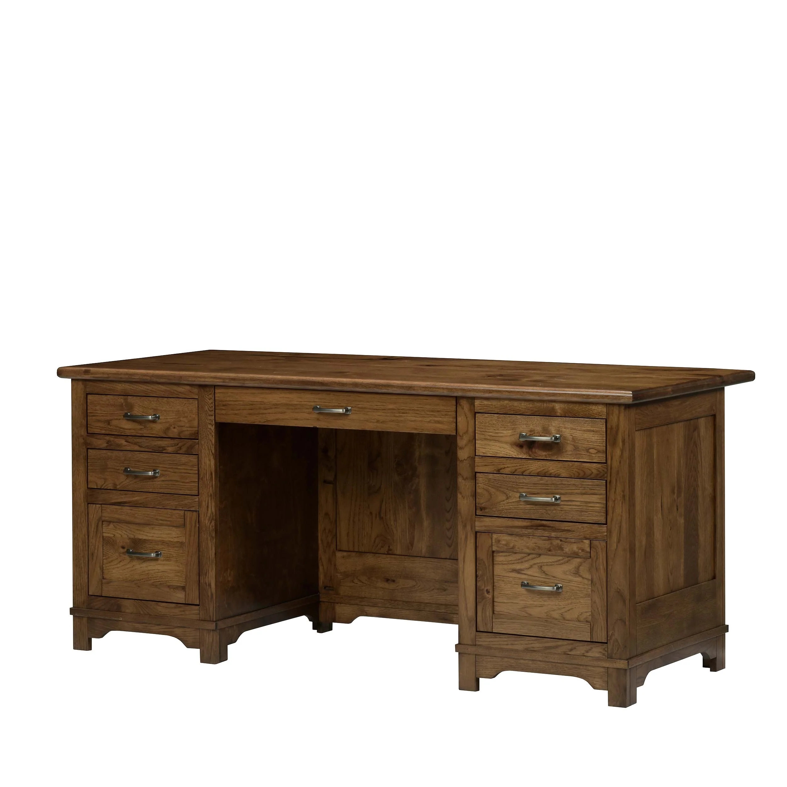 QW Amish Teton Executive Desk - Image 9
