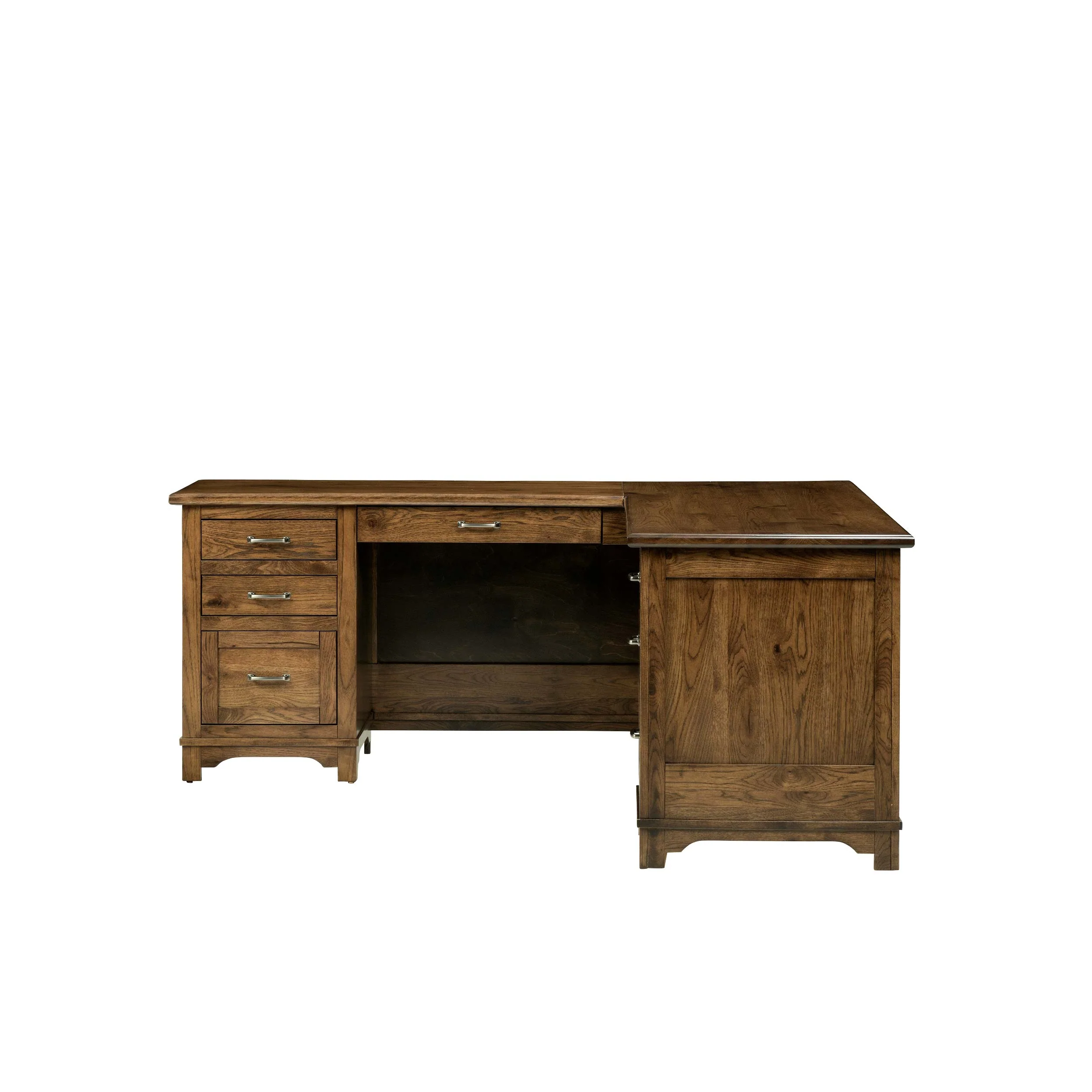 QW Amish Teton L Shaped Desk with Optional Hutch - Image 20