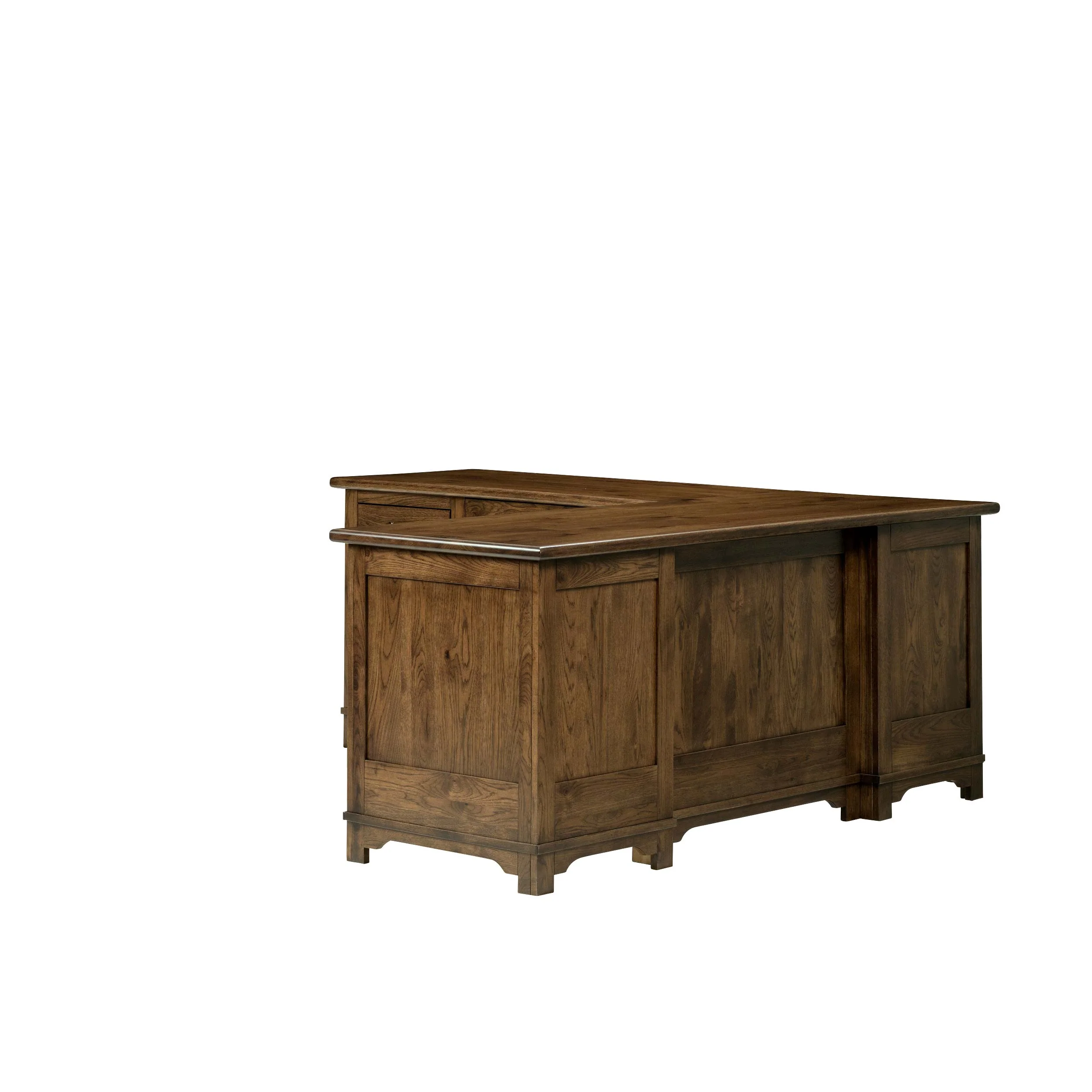 QW Amish Teton L Shaped Desk with Optional Hutch - Image 24