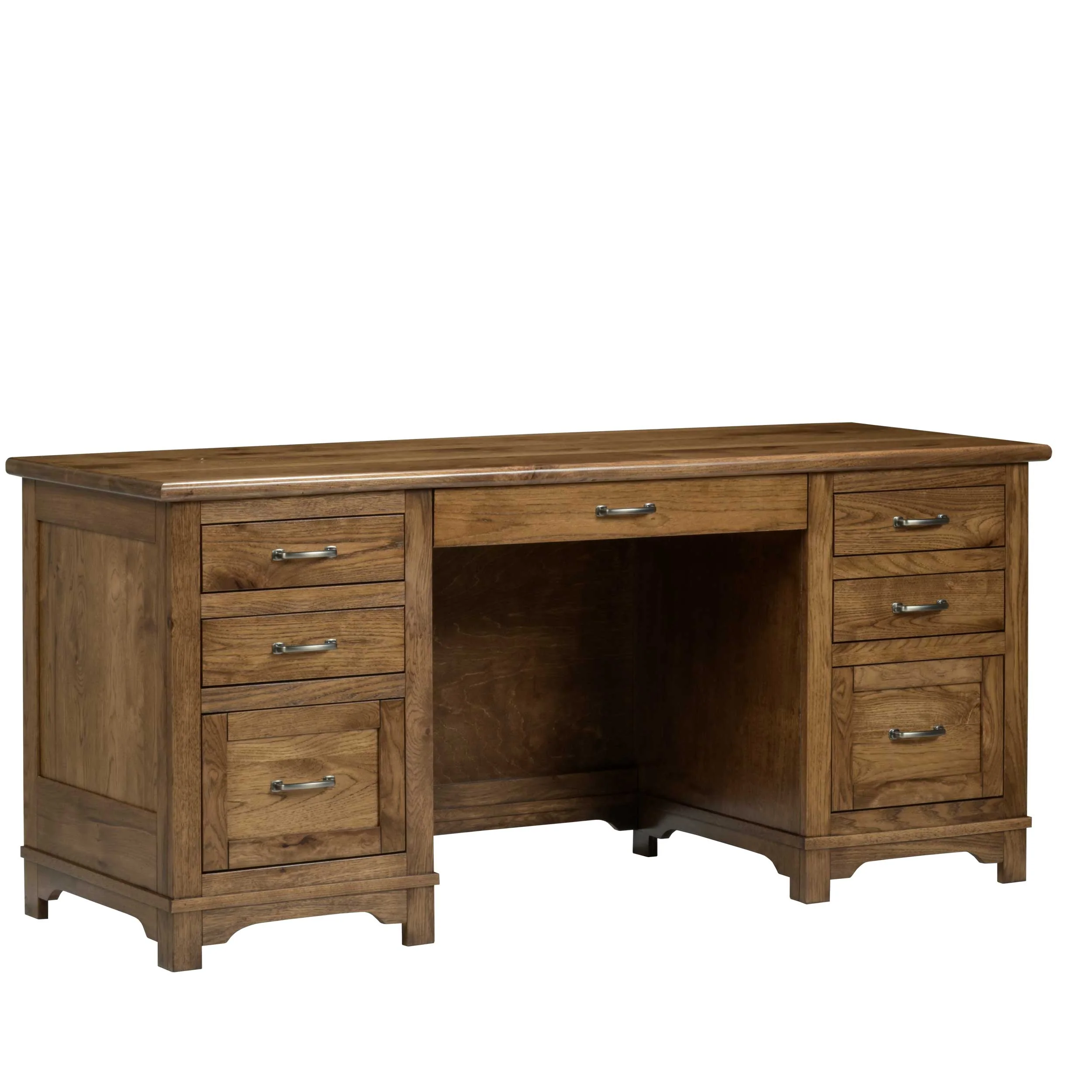 QW Amish Teton Wall Desk w/ Optional Hutch - Image 12
