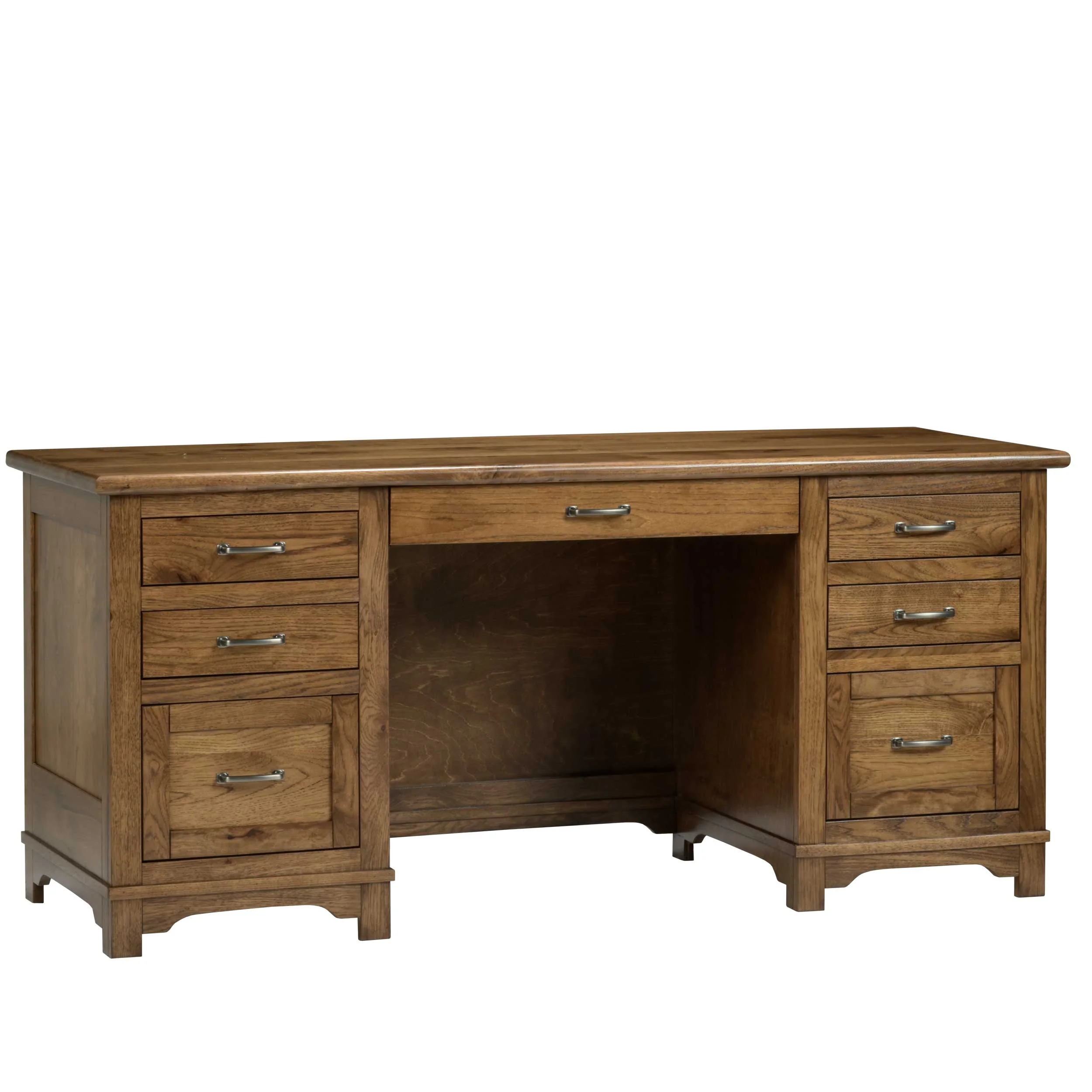 QW Amish Teton Wall Desk w/ Optional Hutch - Image 13