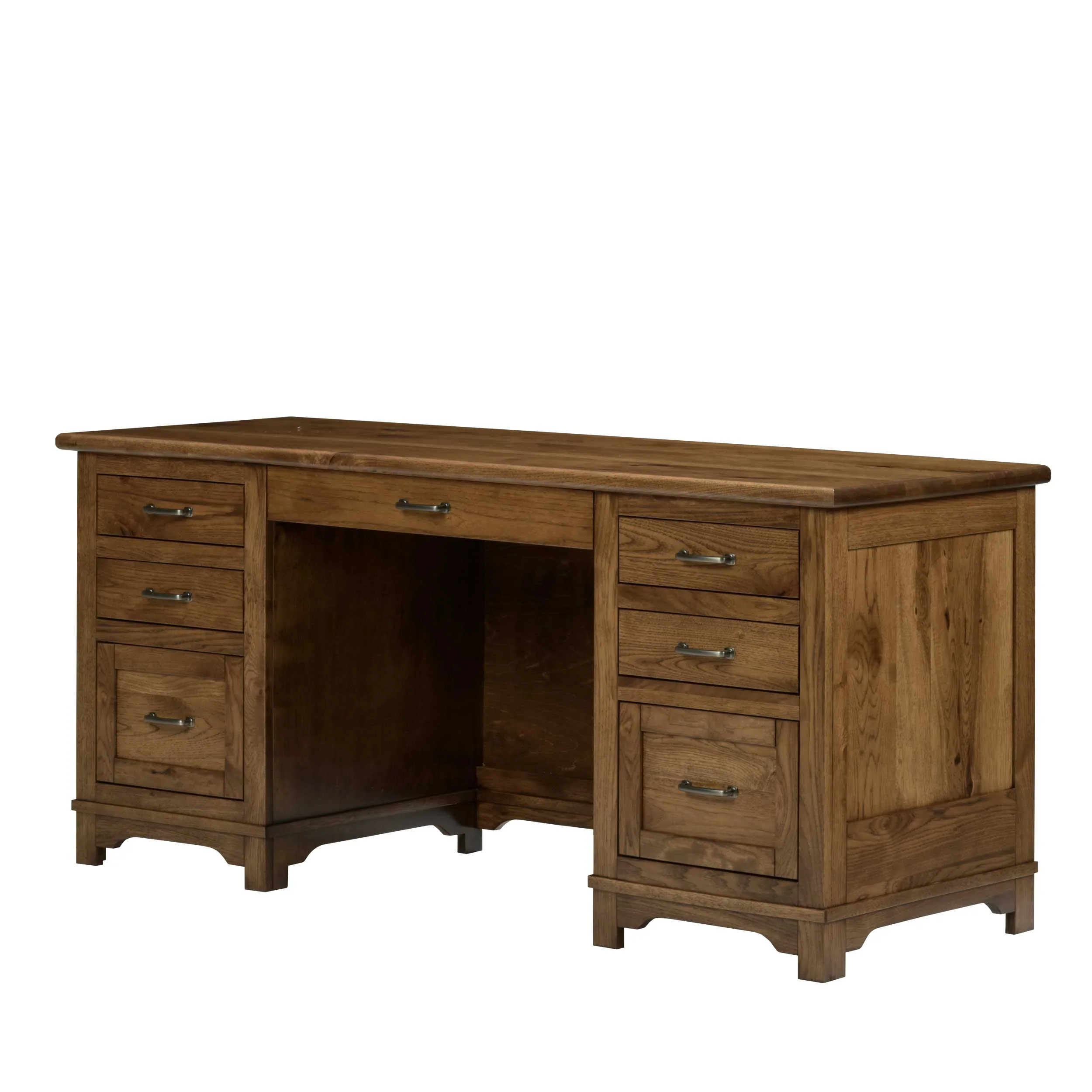 QW Amish Teton Wall Desk w/ Optional Hutch - Image 19