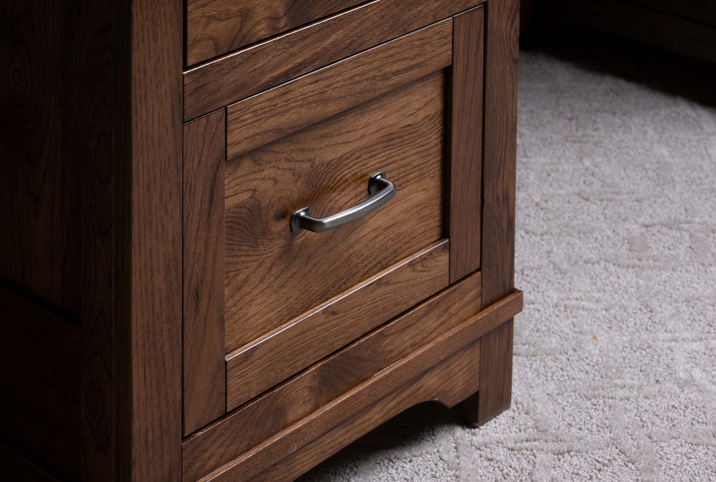 QW Amish Teton Wall Desk w/ Optional Hutch - Image 5