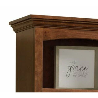 QW Amish Timbercraft Traditional Bookcase (choose your size) - Image 2