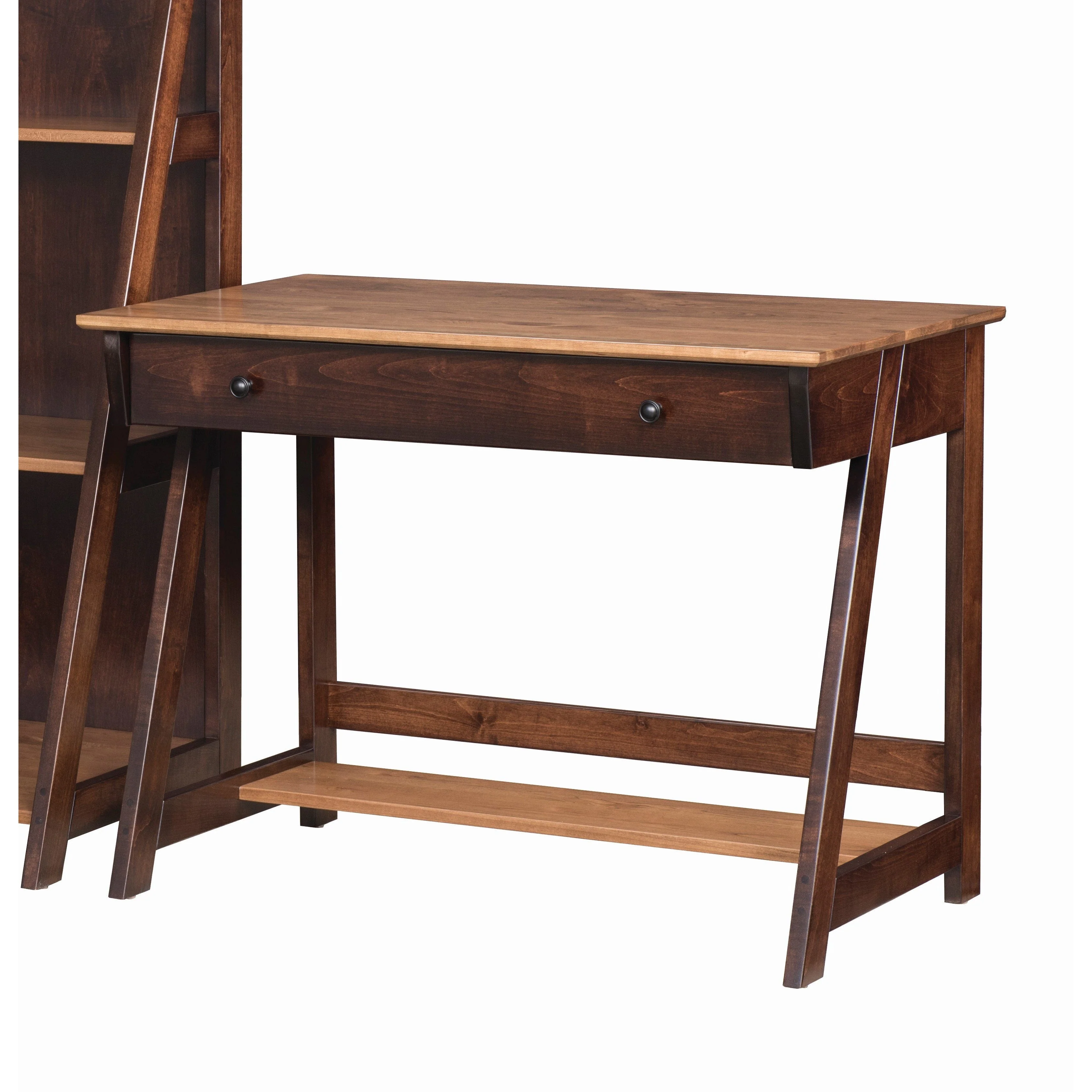 QW Amish Timberline Desk w/ Optional Hutch - Image 2