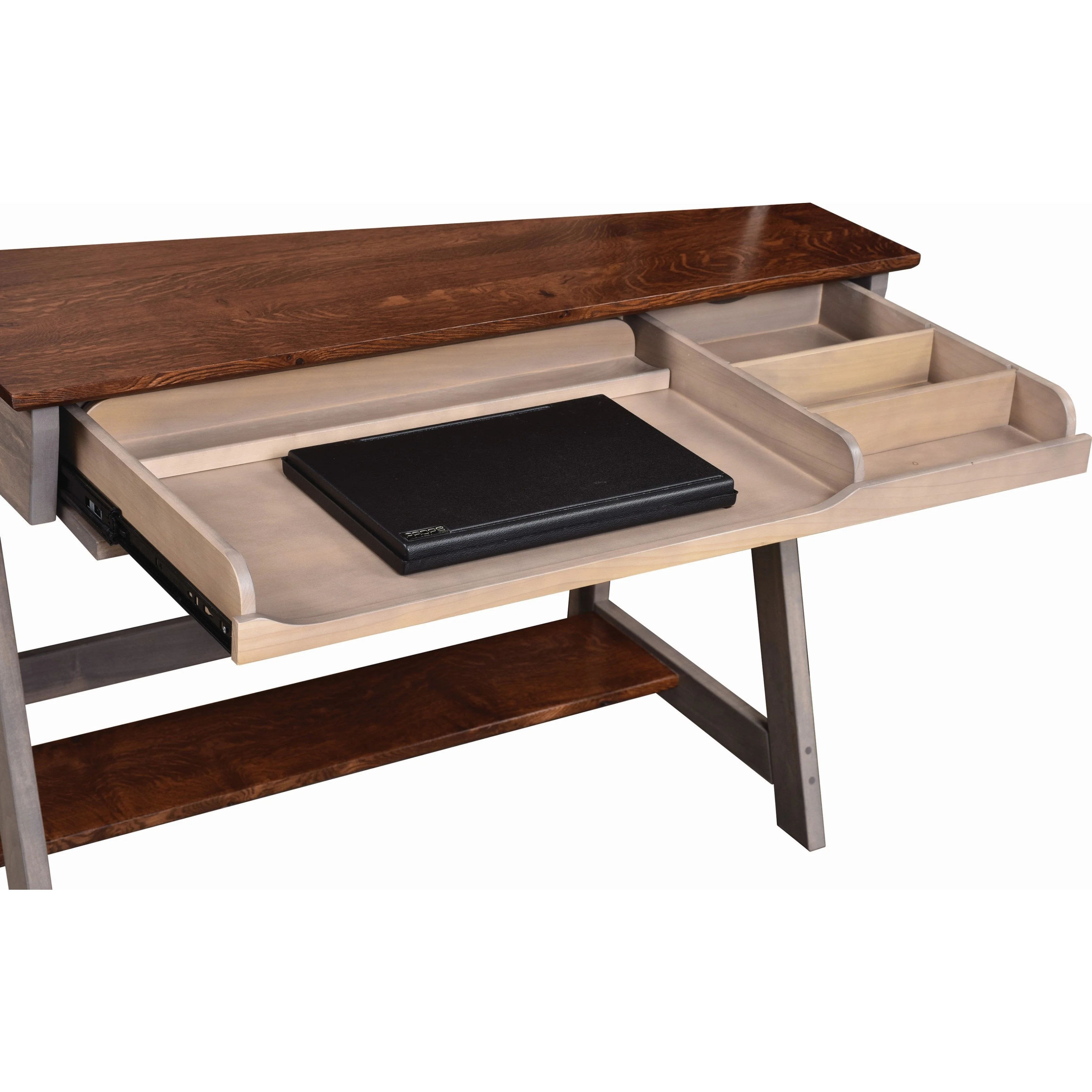QW Amish Timberline Desk w/ Optional Hutch - Image 3