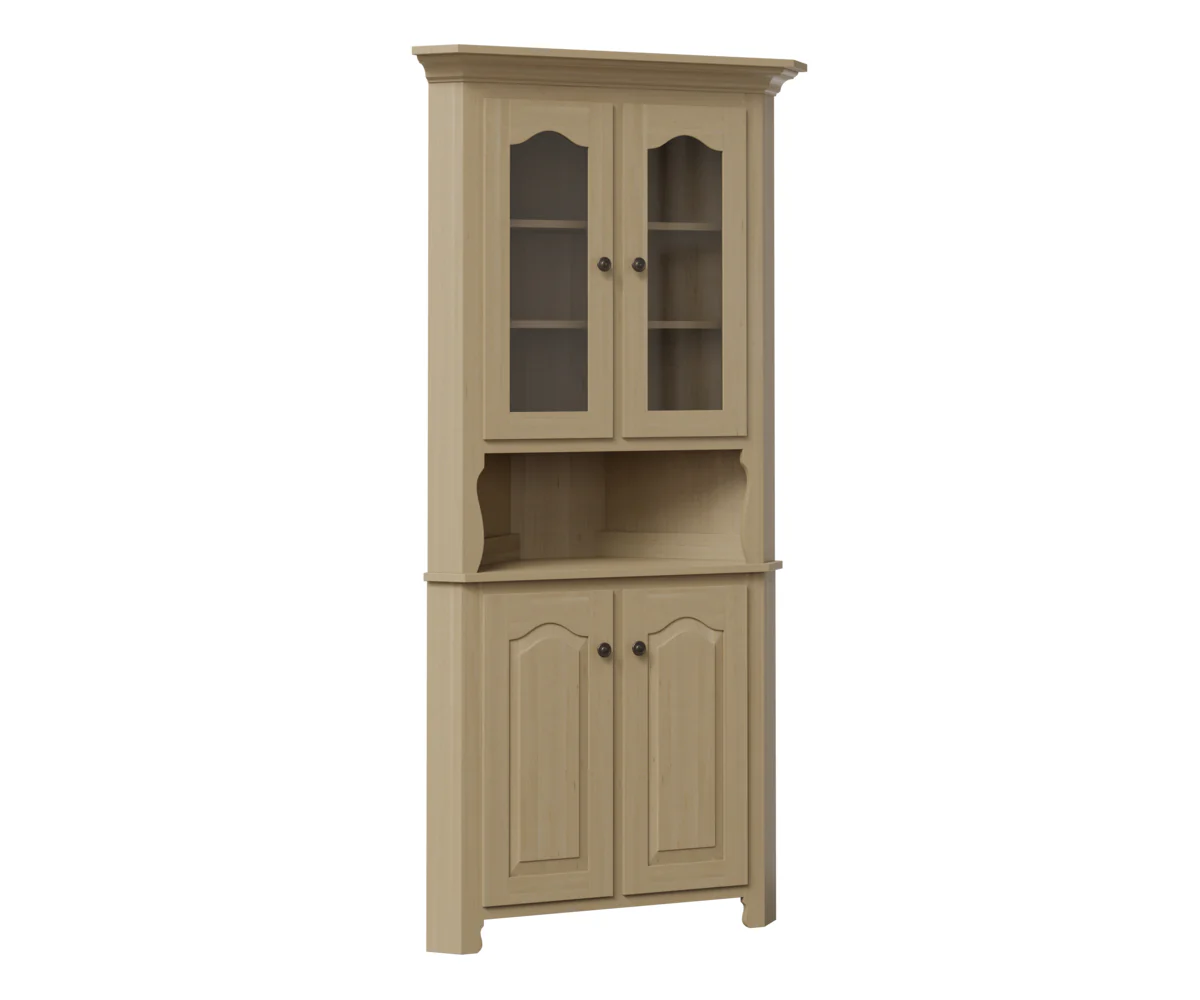 QW Amish Traditional 26" Corner Hutch