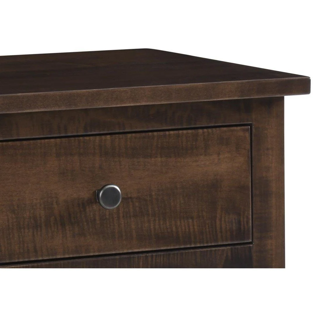 QW Amish Treasure Mission 3 Drawer Nightstand - Image 2