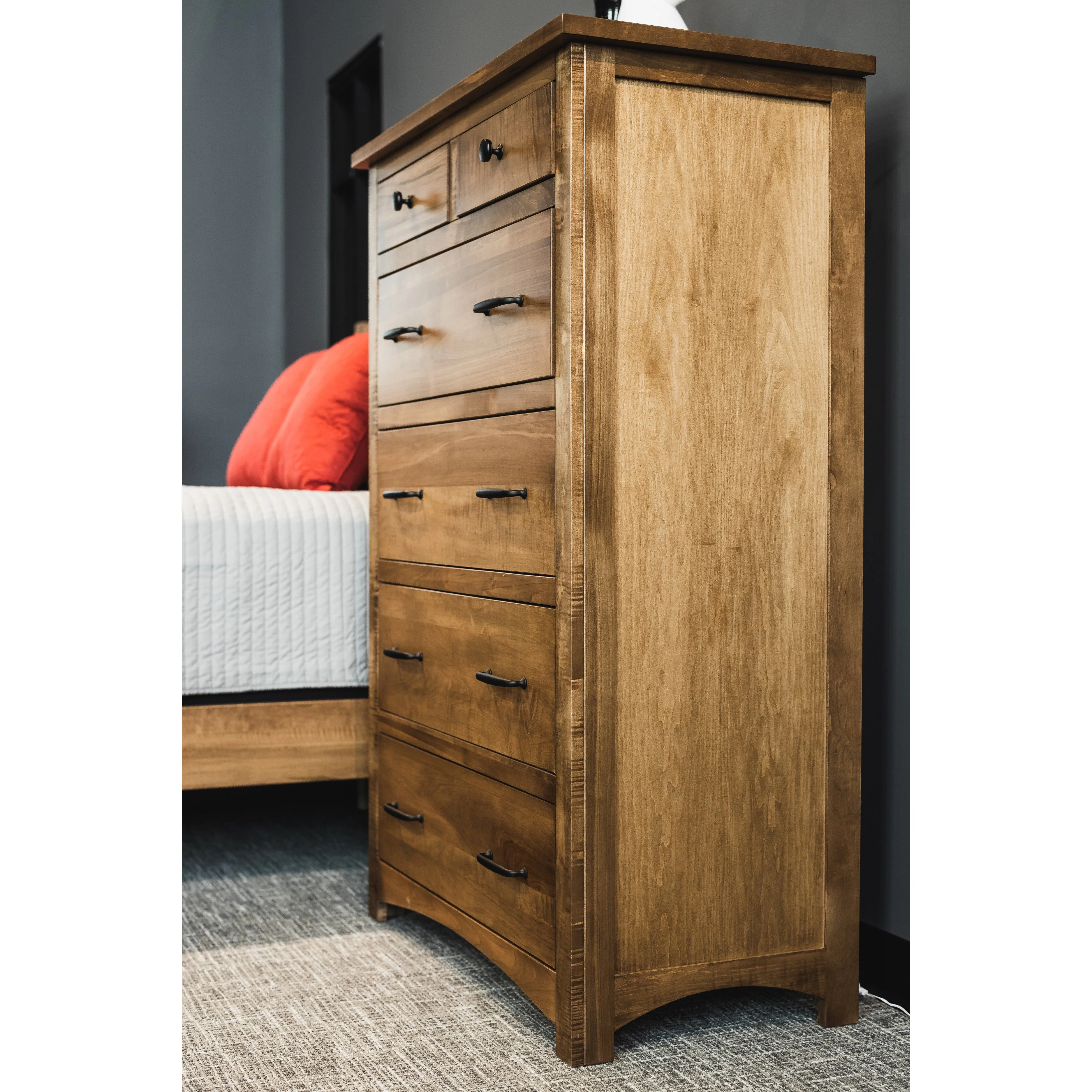 QW Amish Treasure Mission Chest of Drawers - Image 6