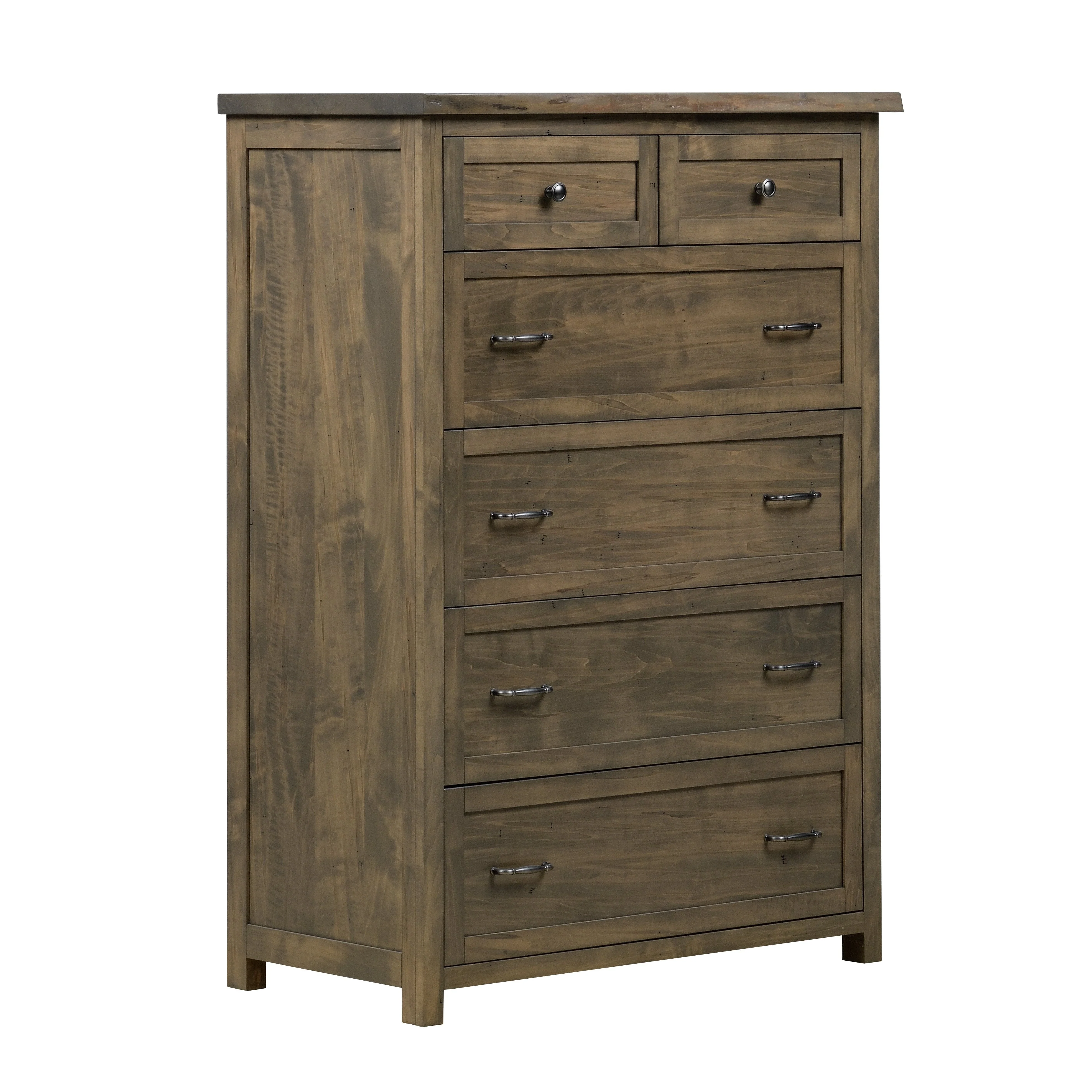 QW Amish Tuscany Live Edge 5pc Set w/ Storage Bed - Image 4