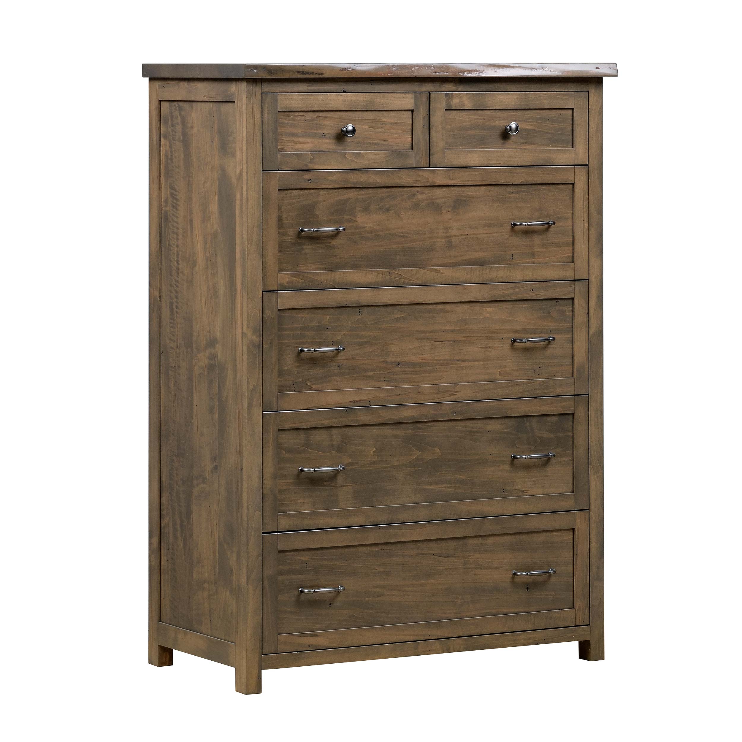 QW Amish Tuscany Live Edge 6 Drawer Chest - Image 10