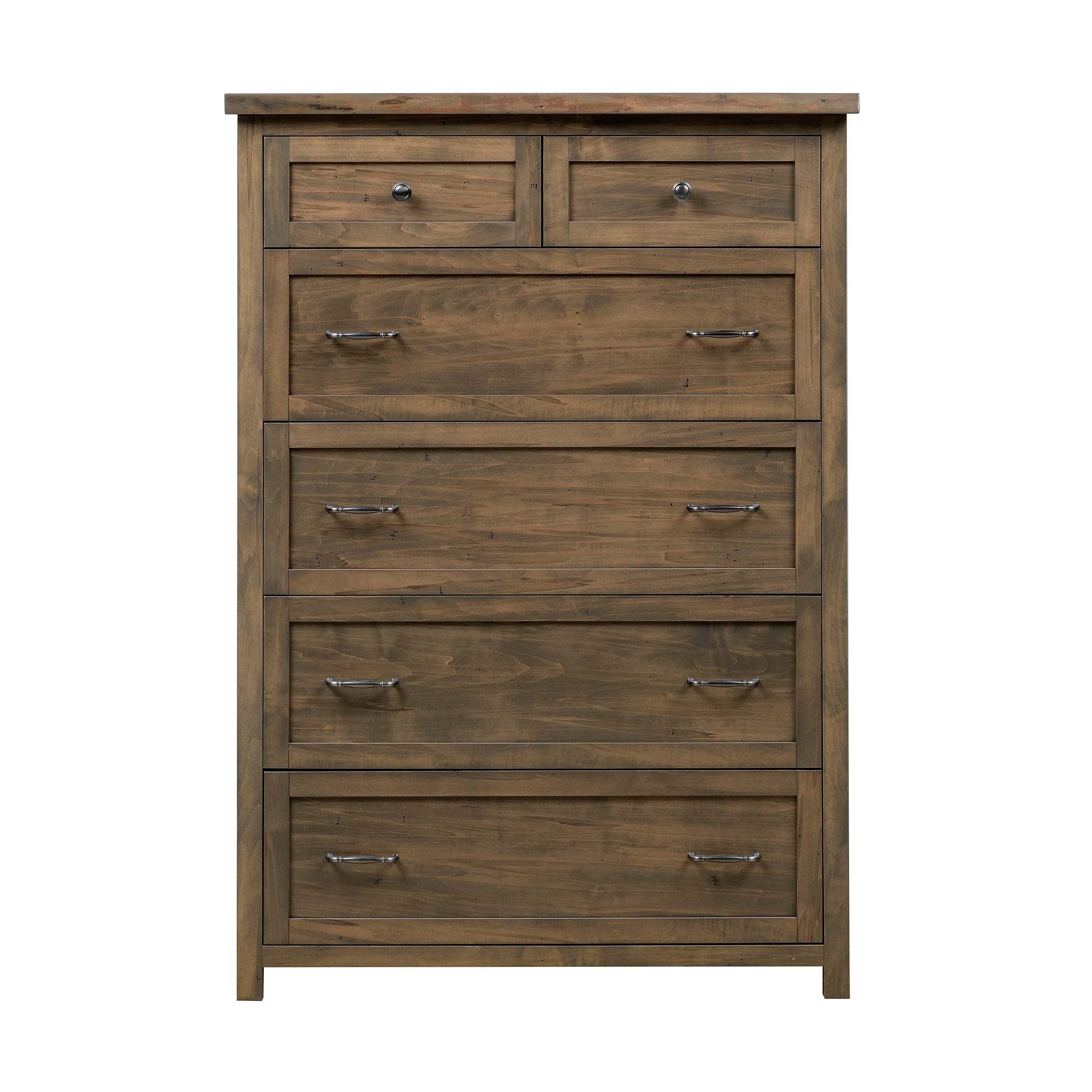 QW Amish Tuscany Live Edge 6 Drawer Chest - Image 13