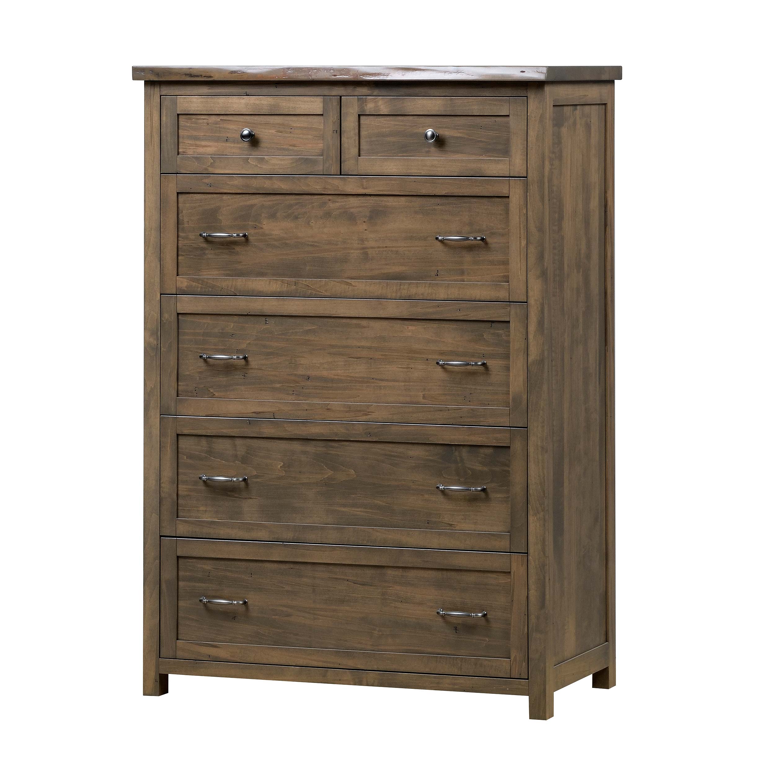 QW Amish Tuscany Live Edge 6 Drawer Chest - Image 15