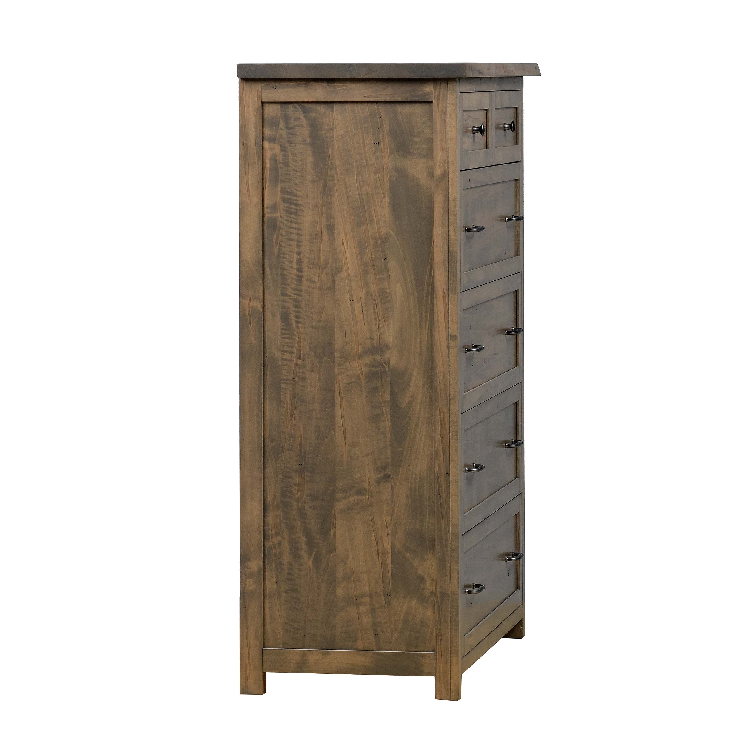 QW Amish Tuscany Live Edge 6 Drawer Chest - Image 5