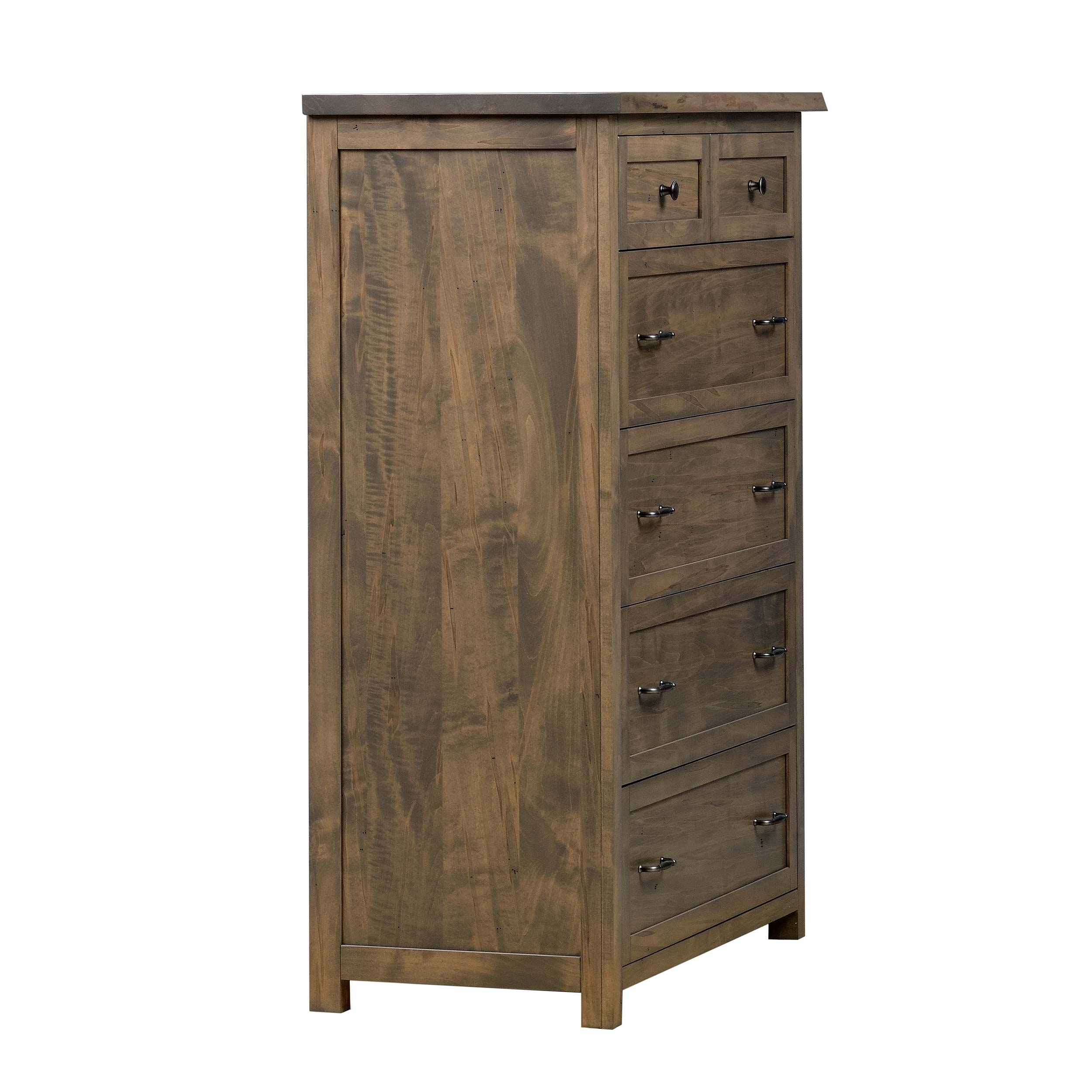 QW Amish Tuscany Live Edge 6 Drawer Chest - Image 6