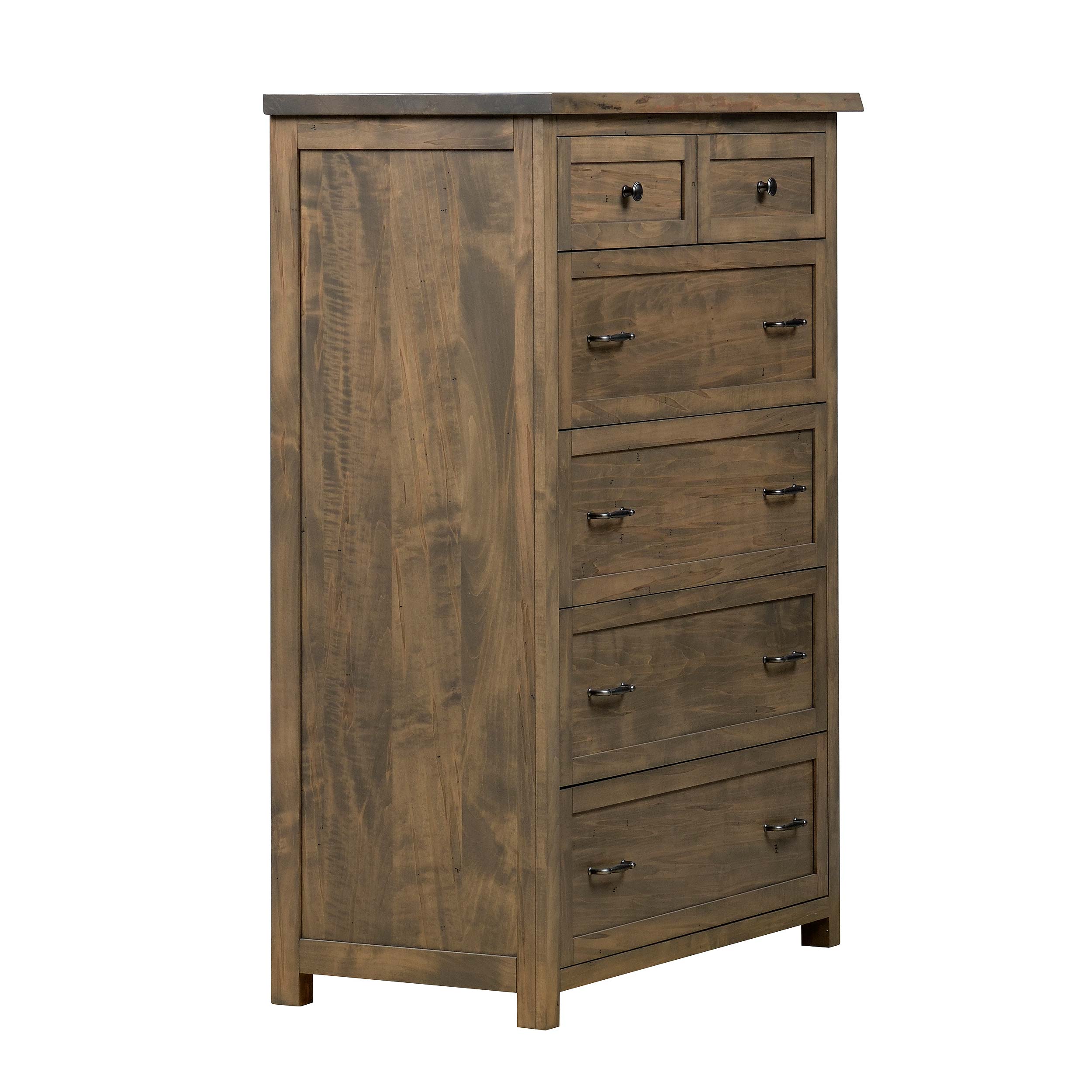 QW Amish Tuscany Live Edge 6 Drawer Chest - Image 7