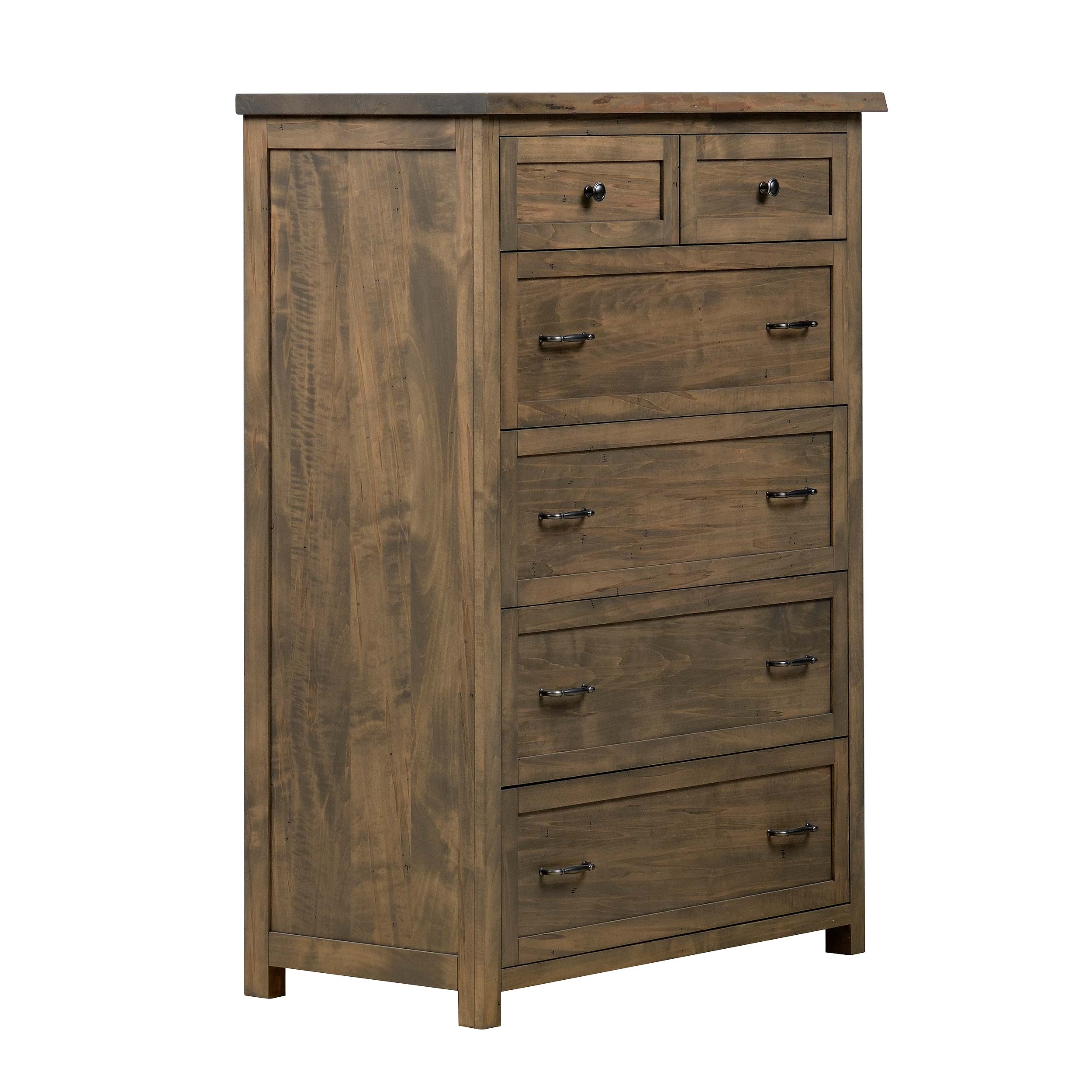 QW Amish Tuscany Live Edge 6 Drawer Chest - Image 8