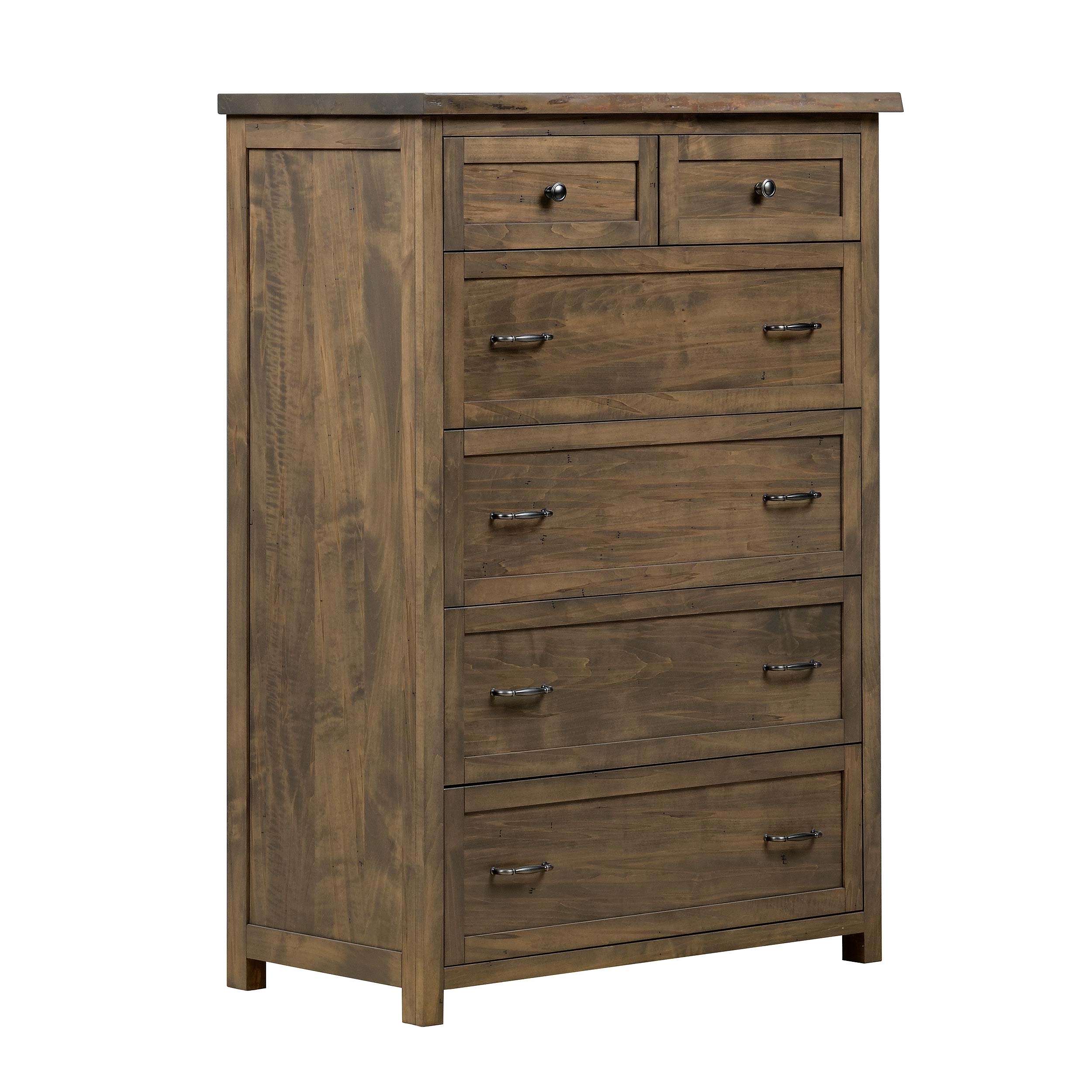 QW Amish Tuscany Live Edge 6 Drawer Chest - Image 9