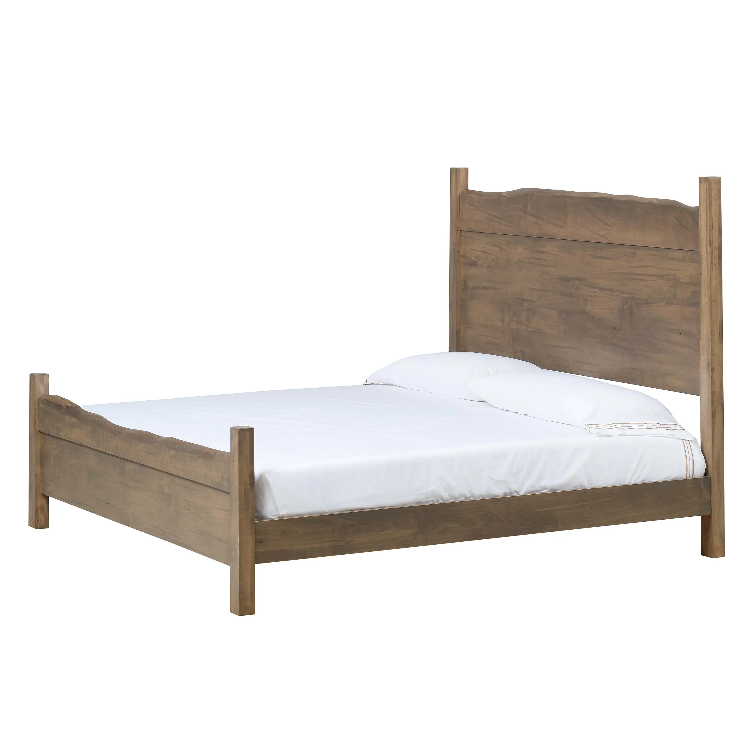 QW Amish Tuscany Live Edge Bed - Image 14