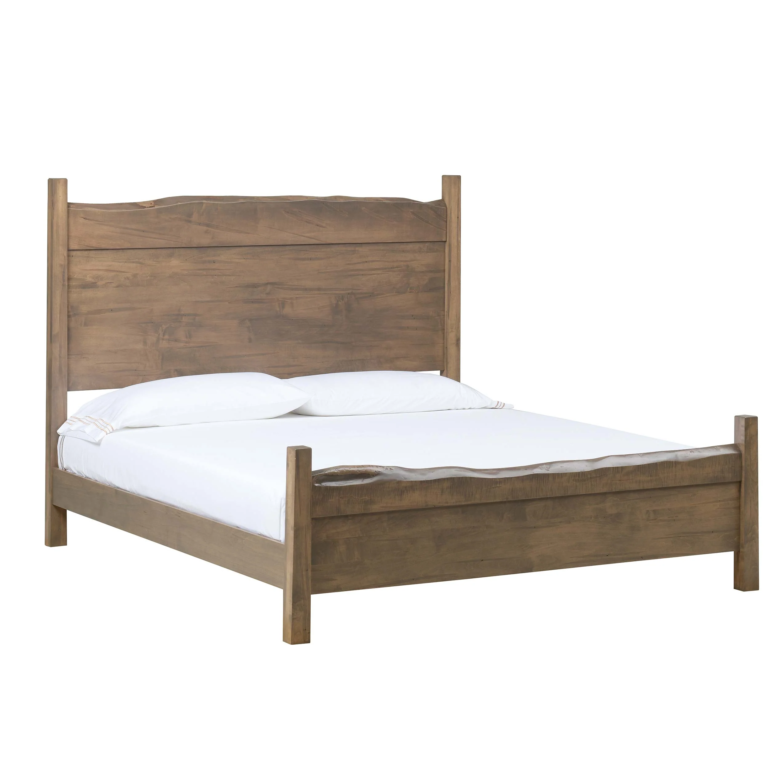 QW Amish Tuscany Live Edge Bed - Image 8