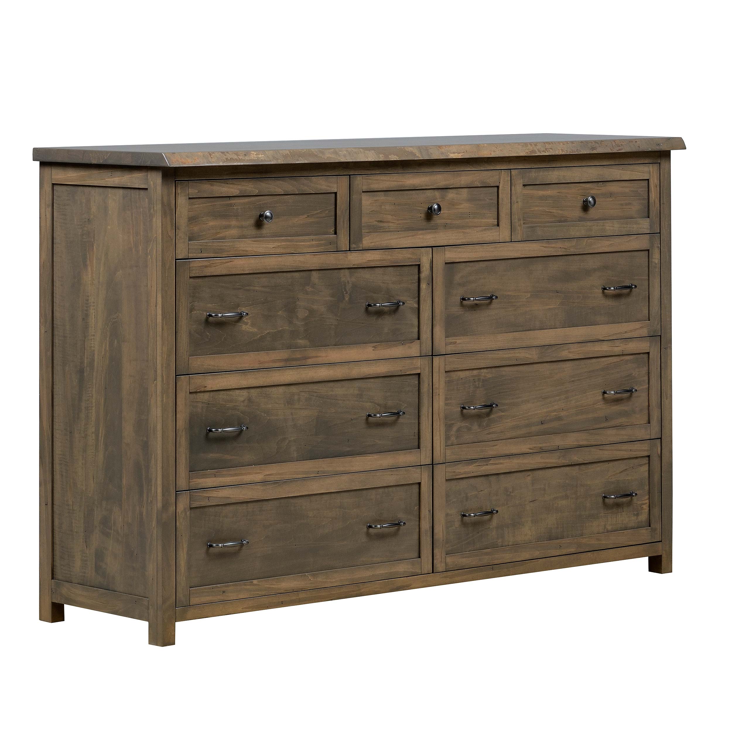 QW Amish Tuscany Live Edge Dresser with Optional Mirror - Image 11