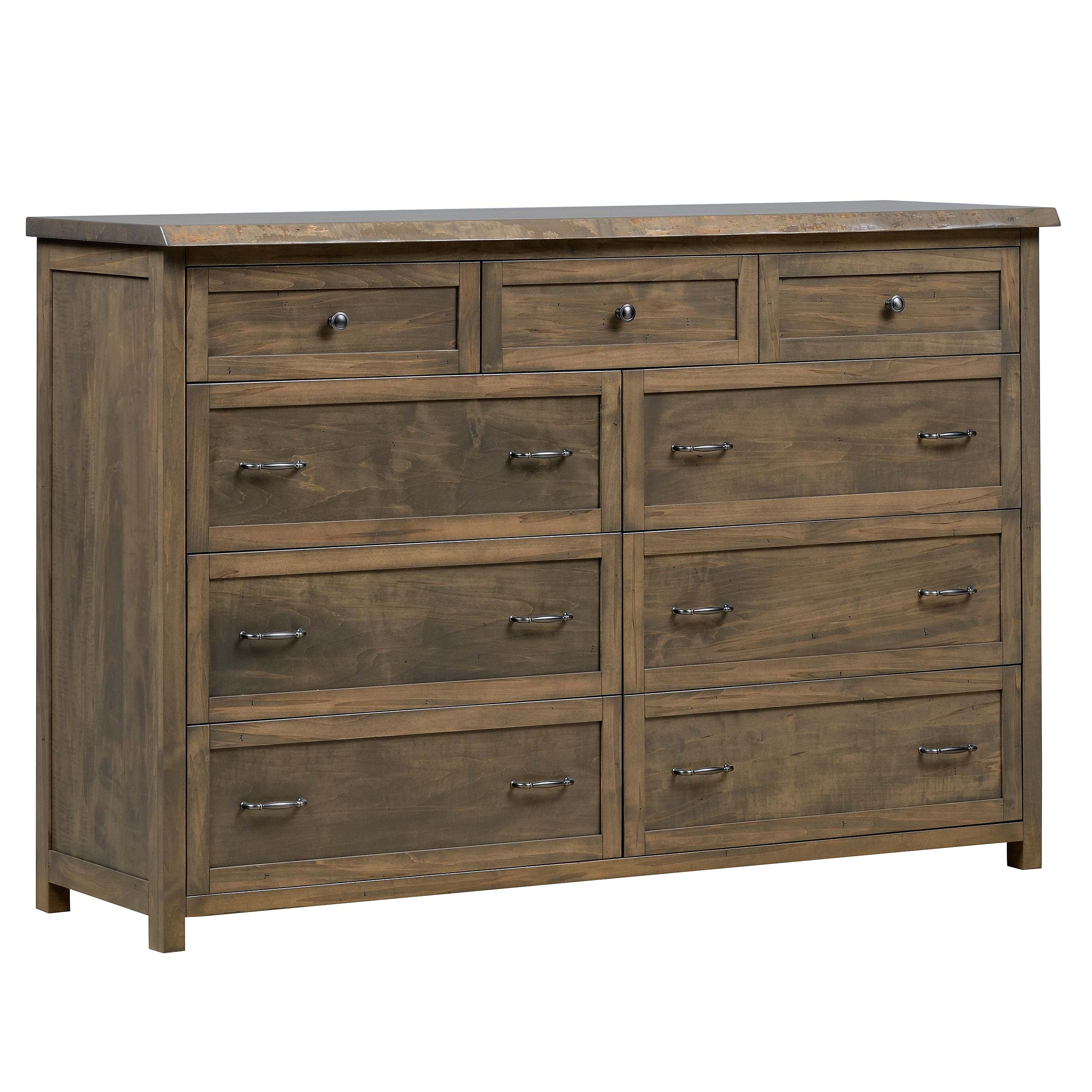 QW Amish Tuscany Live Edge Dresser with Optional Mirror - Image 12