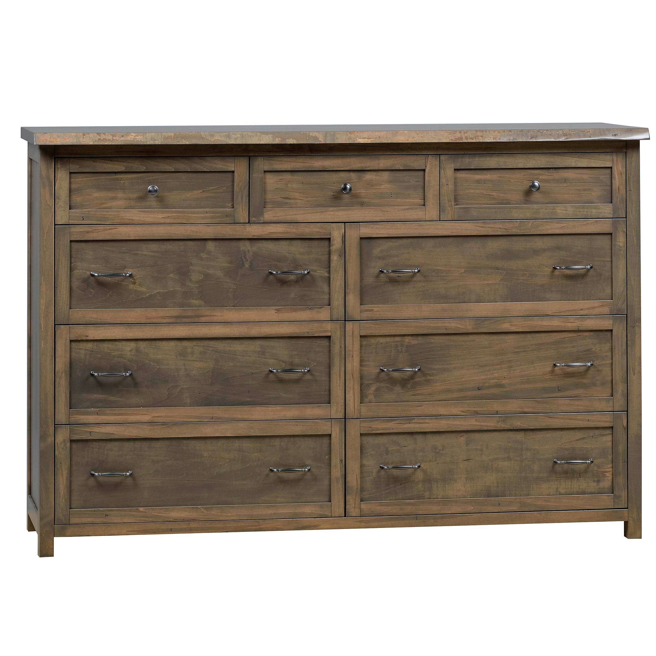 QW Amish Tuscany Live Edge Dresser with Optional Mirror - Image 14