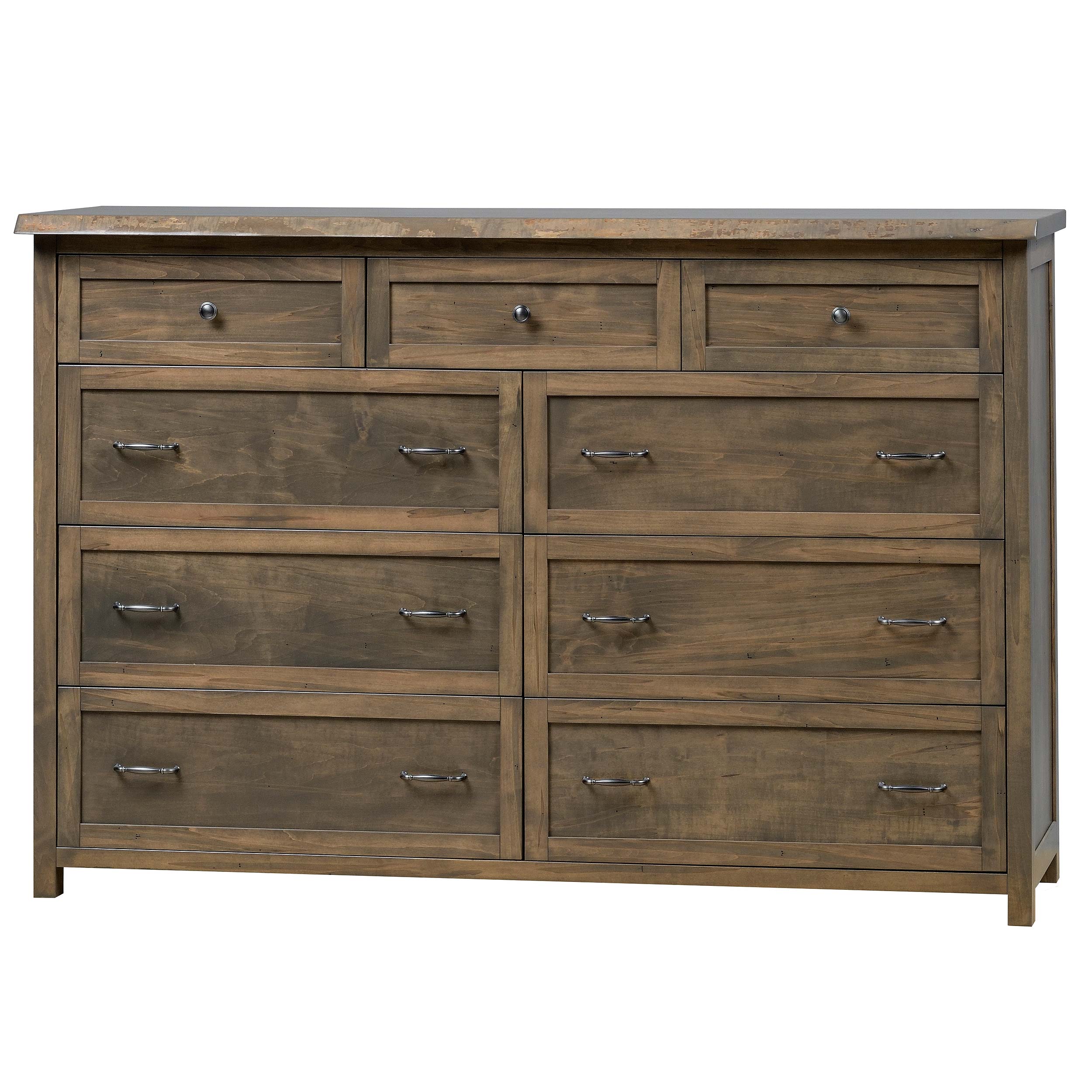 QW Amish Tuscany Live Edge Dresser with Optional Mirror - Image 16