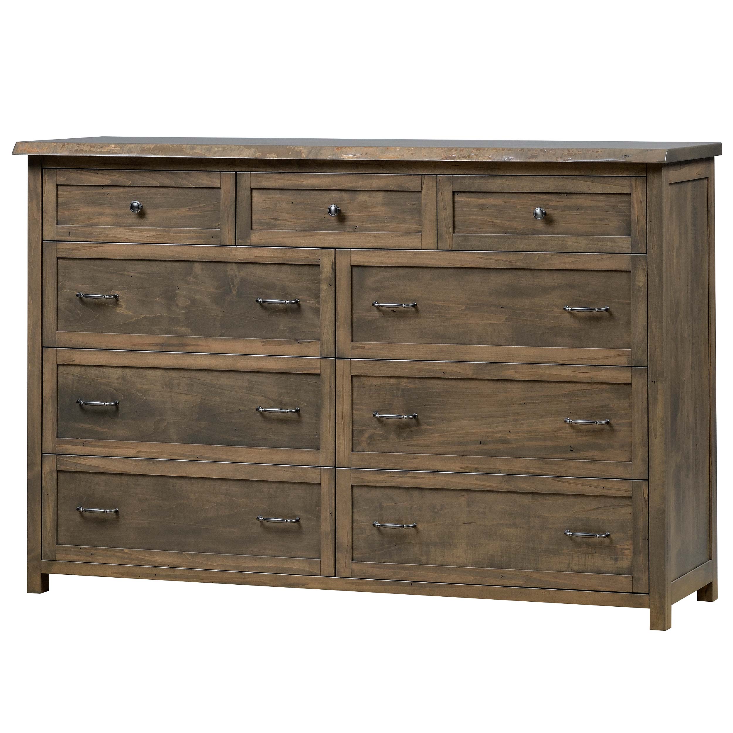QW Amish Tuscany Live Edge Dresser with Optional Mirror - Image 17